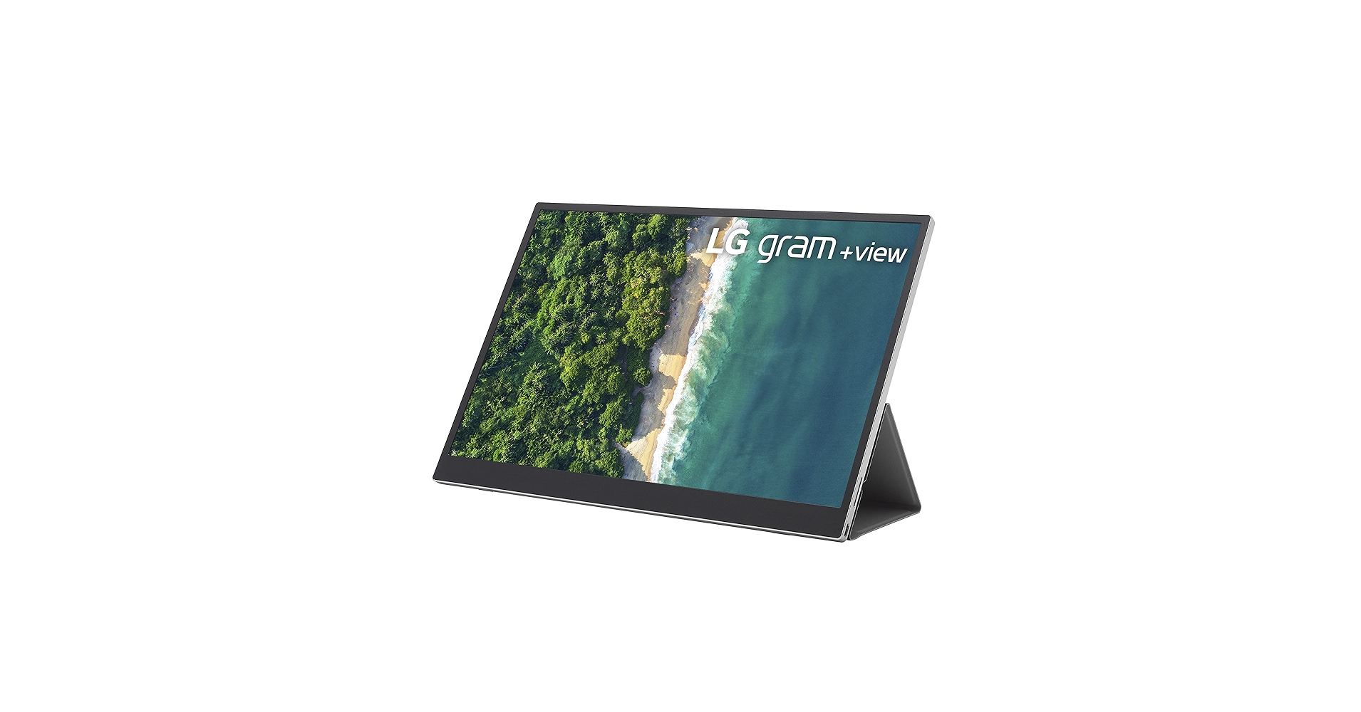 LG 16MQ70 gram +view 本体 LG 16MQ70: 16-inch +view for LG gram Portable Monitor with
