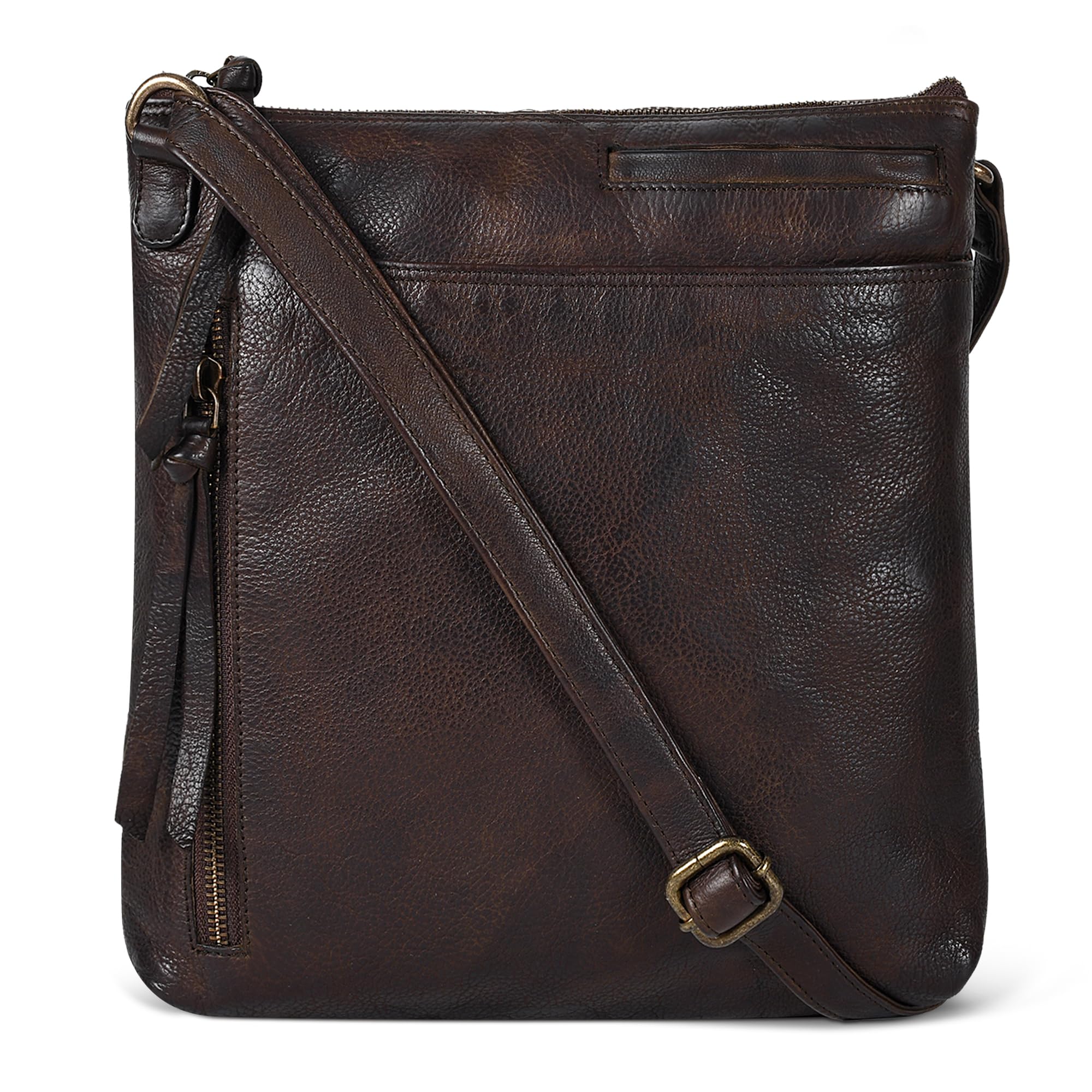 Genuine Leather Crossbody Bag For Women - Medium Cross Body Handbag Purse