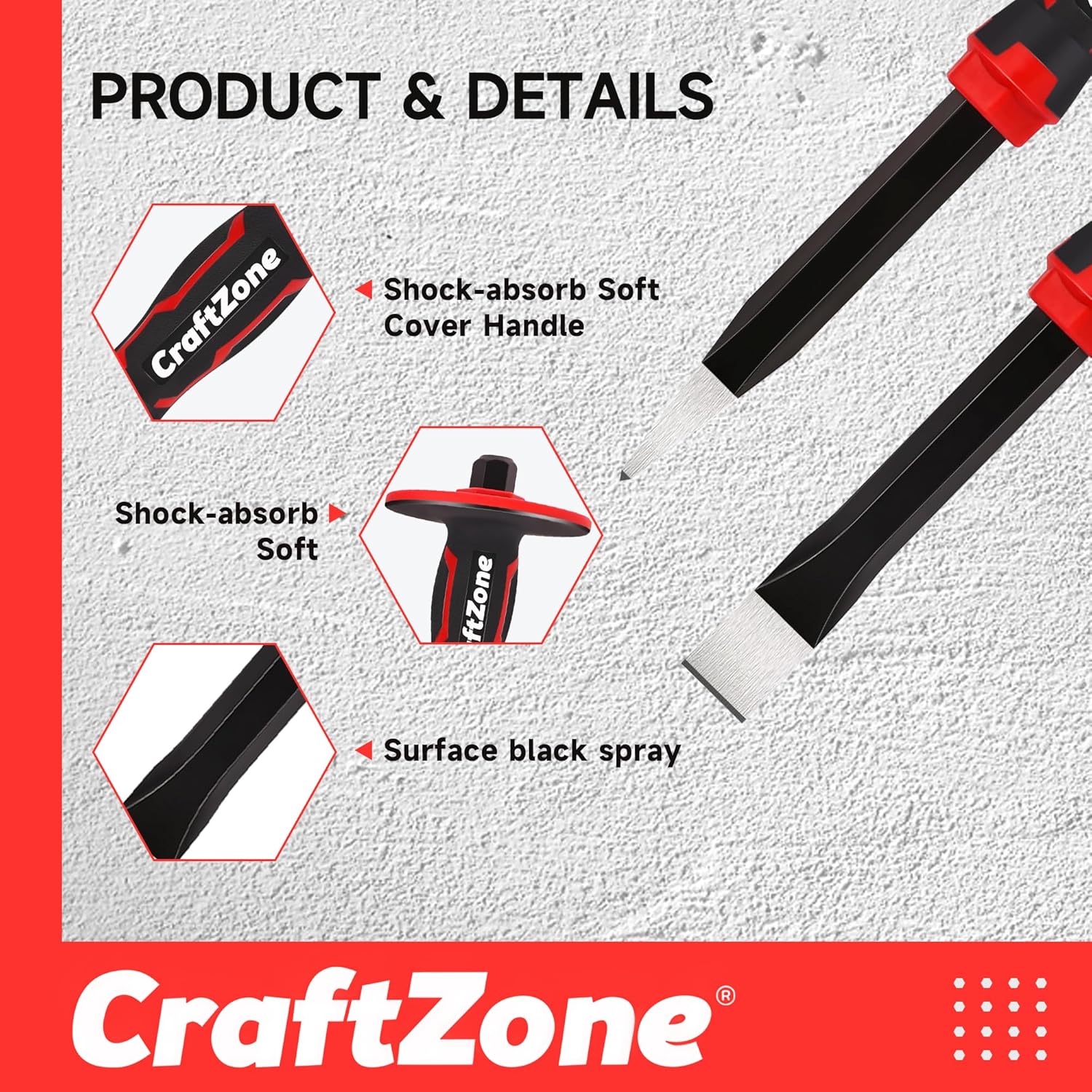 Unleash Your Inner Craftsman: Review of the Heavy Duty Masonry Chisel Set