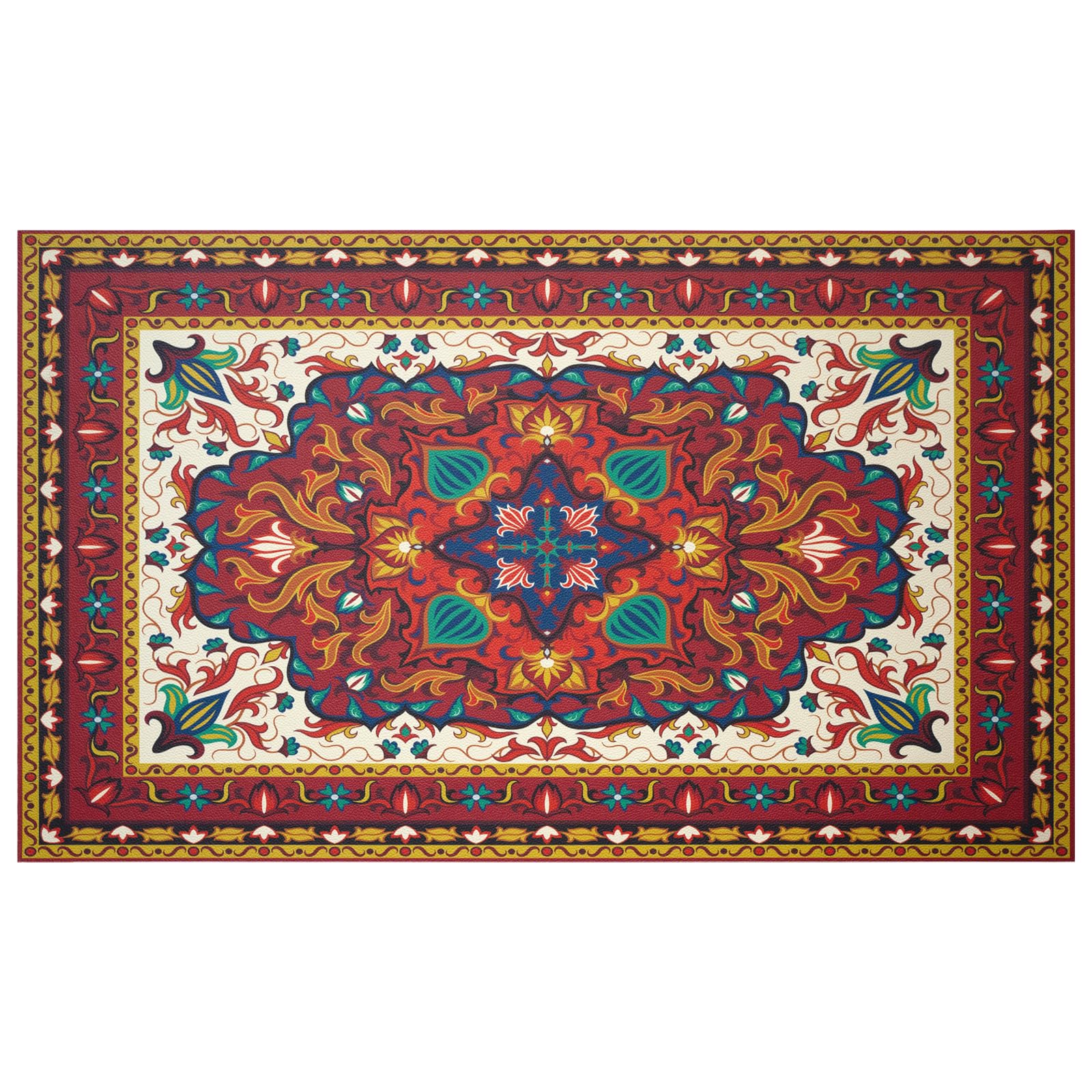 Pilopgaso Door Mat 76x45cm Welcome Mat, Front Door Mat Geometric Modern Outdoor Mat, Welcome Mats for Front Door Anti-Slip Doormat Décor PU Door Mat Indoor Entrance for Home Kitchen Patio Bathroom