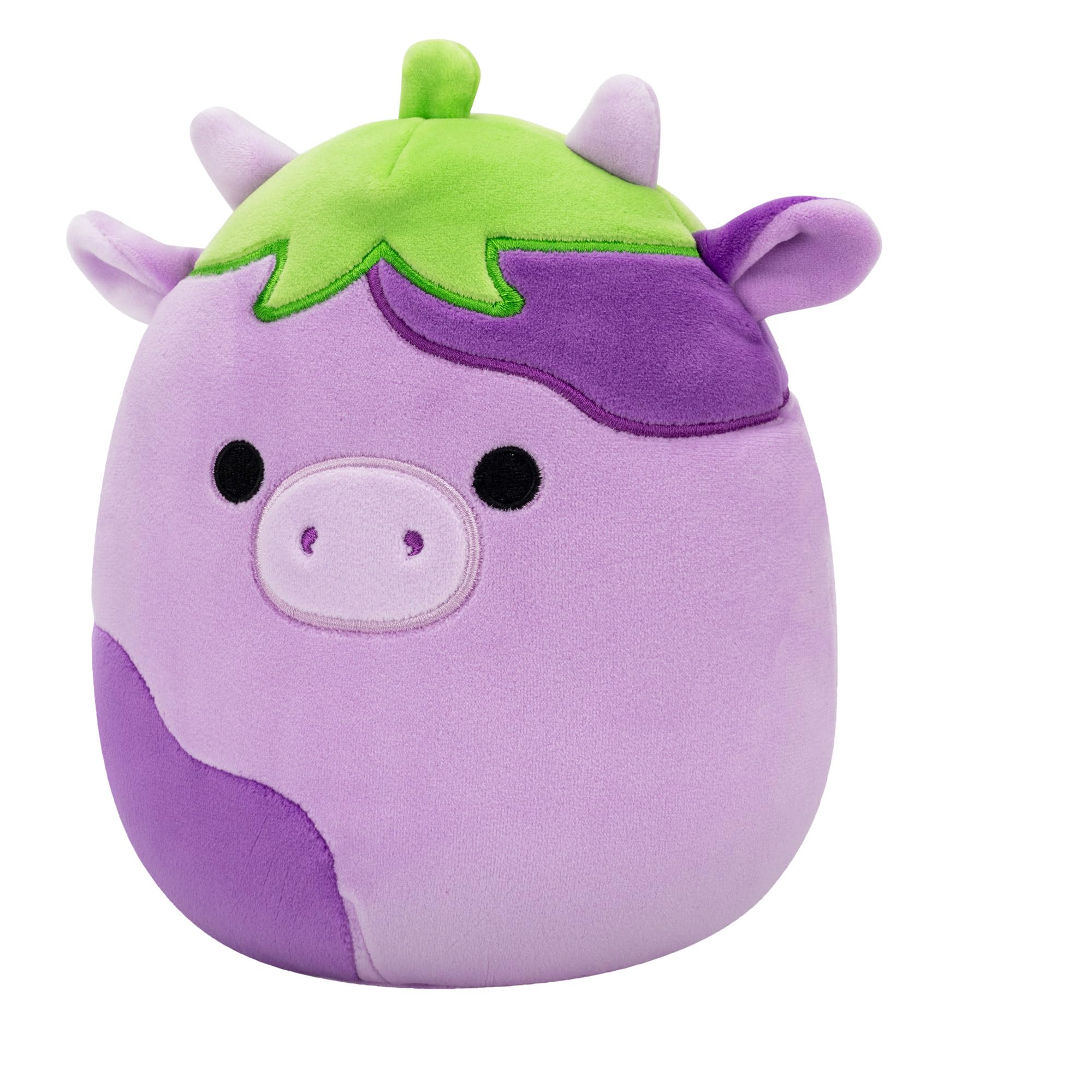 Squishmallows Original 7.5-Inch Frederick the Eggplant Cow, 7.5 inches - Image 3