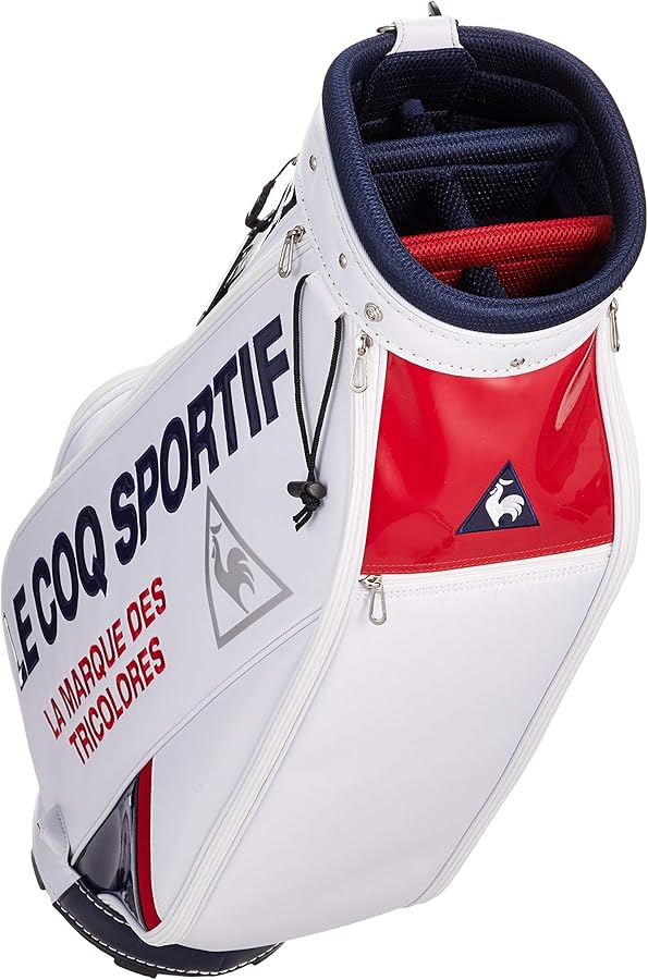 も*く様 ルコックスポルティフ ゴルフ キャディバッグ ９型【レッド】美品！ 楽天市場】ルコックスポルティフ le coq sportif キャディバッグ