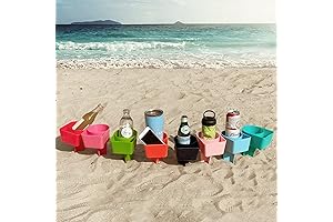 Home Queen Beach Cup Holder Set of 8