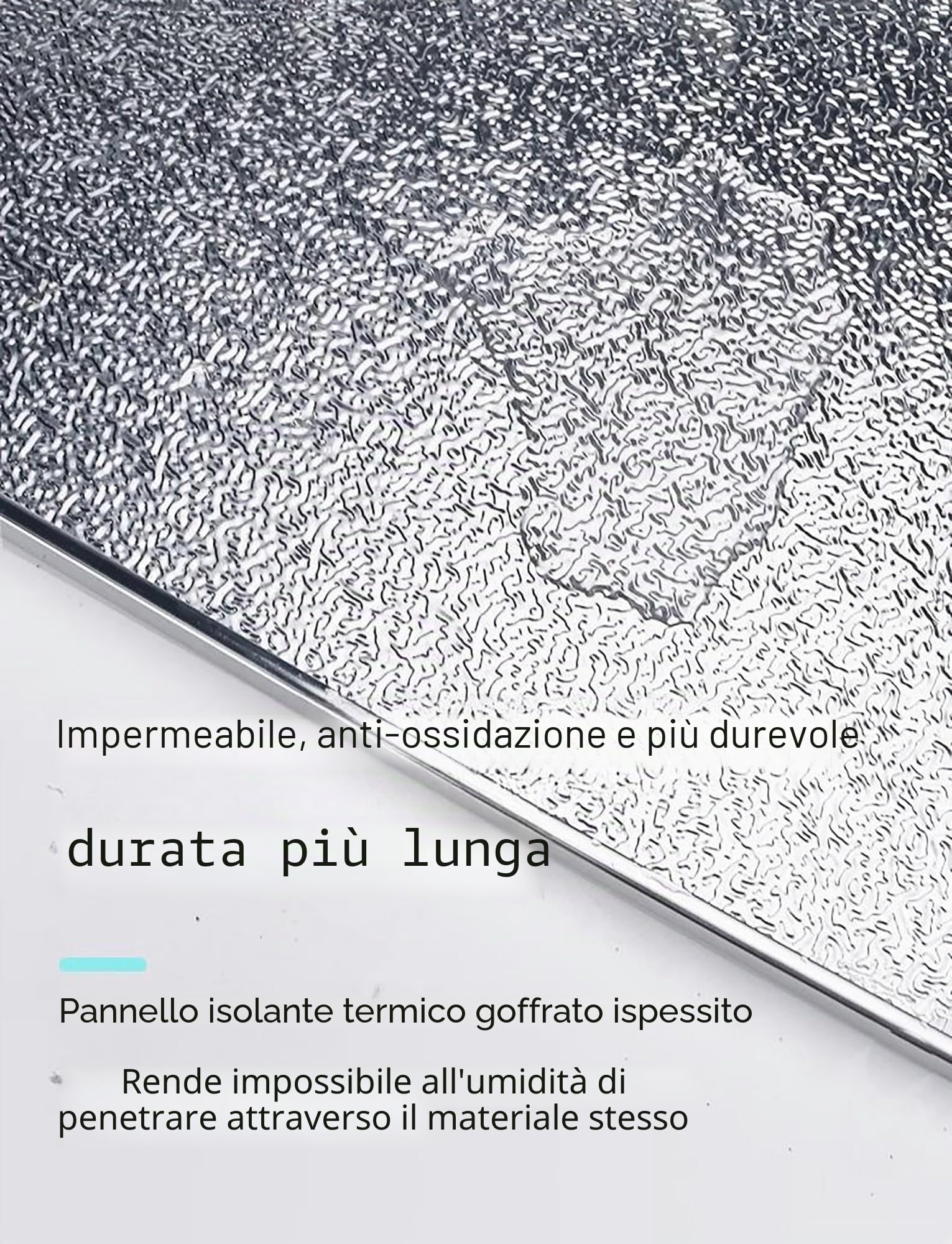 Pannello di protezione termica in alluminio, autoadesivo, protezione termica for forno, armadietti, frigorifero, fornello, forno a microonde, 30x40 cm, 30x60 cm(30x60cm)