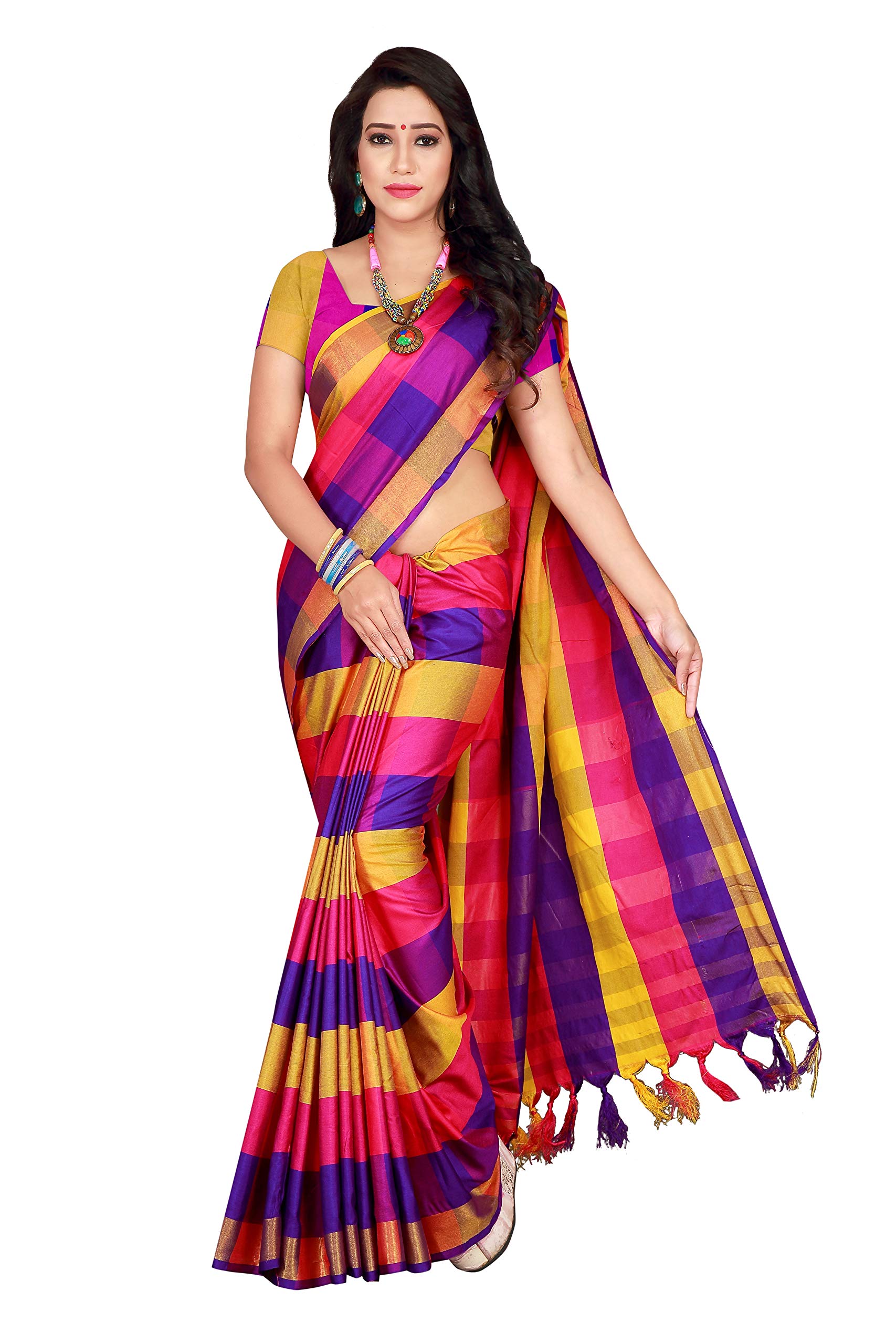 SHAIBO SAREEPlain Cotton Saree
