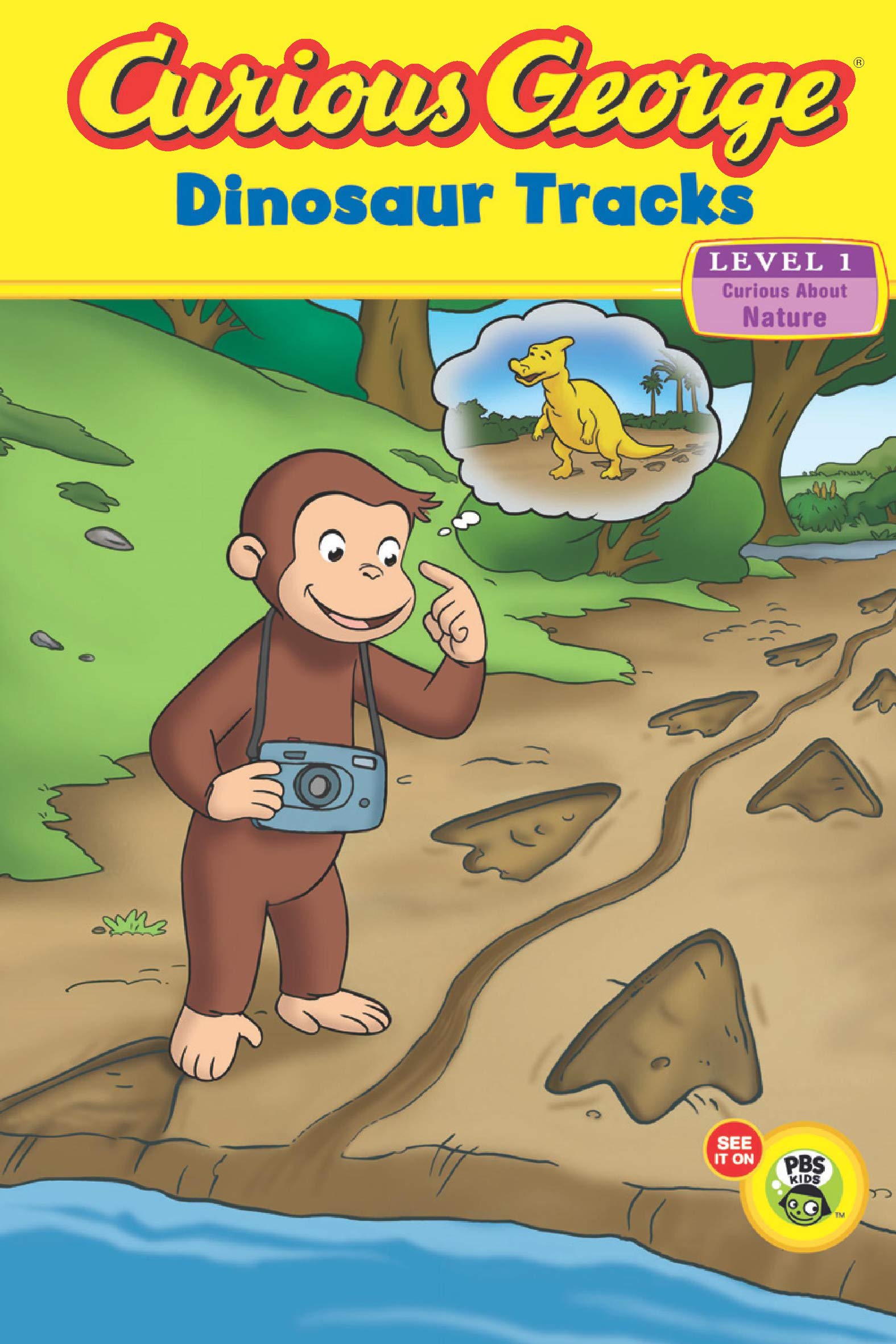 Curious George Dinosaur Tracks (CGTV Reader)