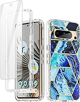 Vista 1 de AICase Funda para Google Pixel 8 Pro con protector de vidrio de cuerpo completo resistente [nunca amarillento] [grado militar anticaídas] protección