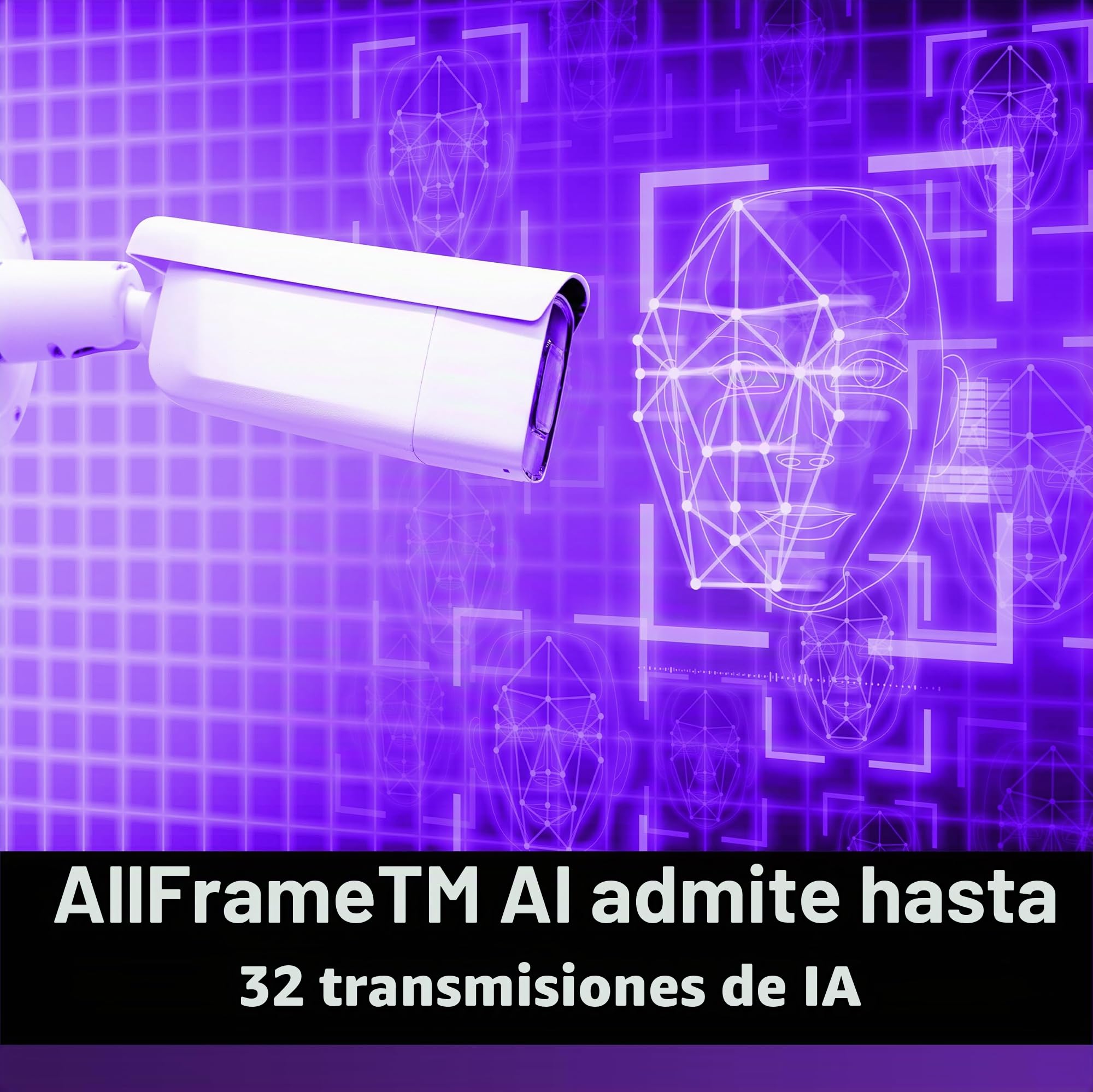 WD Purple 2TB para Videovigilancia, Disco Duro Interno 3,5" - AllFrame Technology, 180TB/año, 64MB Caché