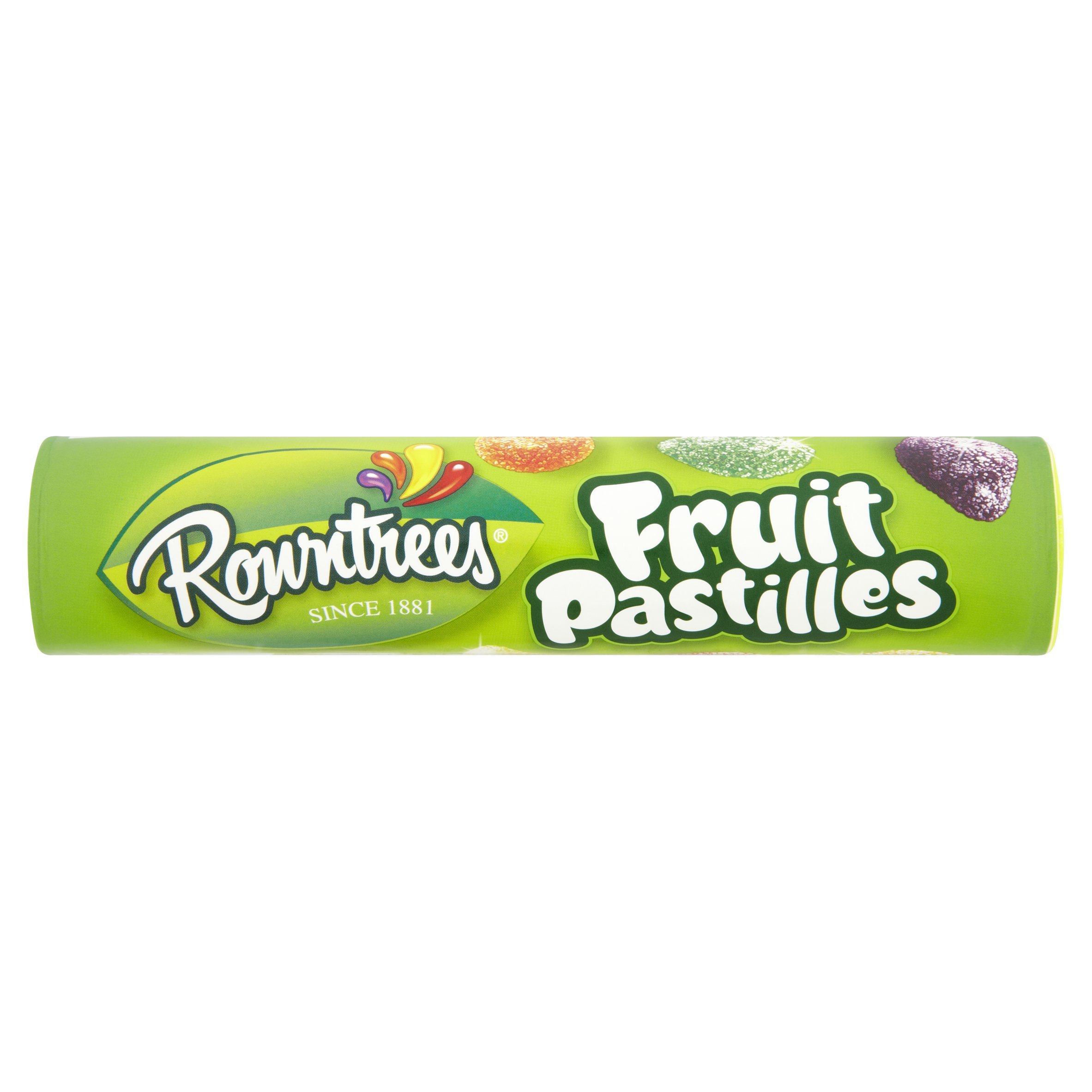 Rowntrees Fruit Pastilles Sweets Giant Tubes, Christmas Sweets Gift, Vegan Friendly 15 x 125g