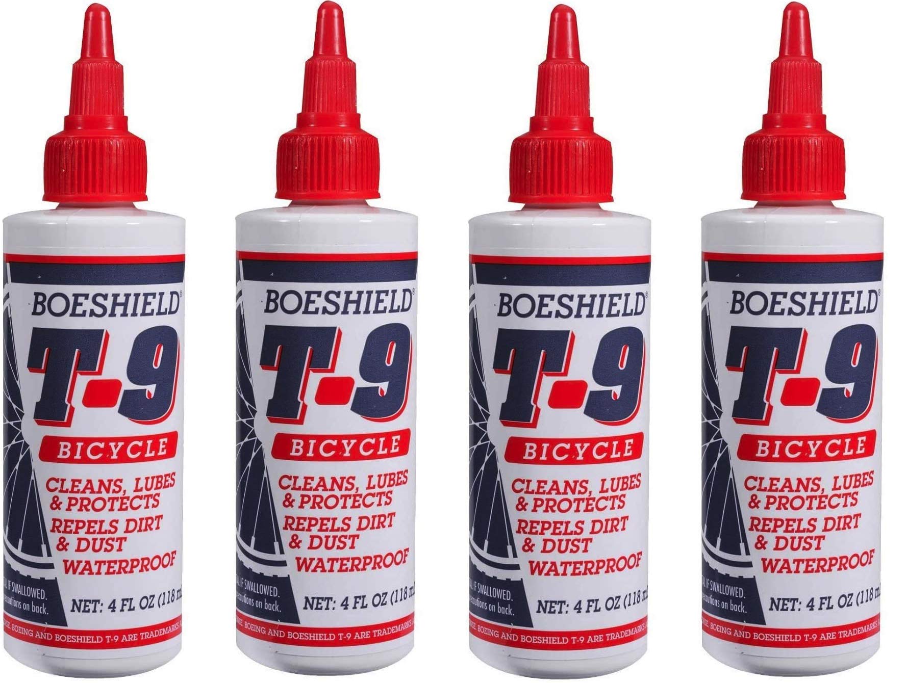 Boeshield T-9 Bicycle Chain Waterproof Lubricant and Rust Protection, 4 oz Liquid, Original Version (122183) (1, F?ur ???k)