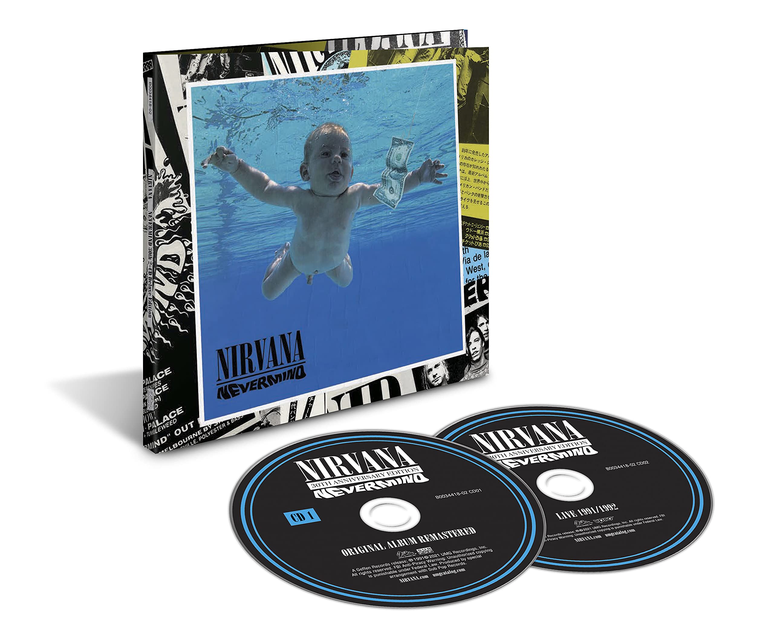 Nevermind (30Th Anniversary/Deluxe/2Cd): NIRVANA: Amazon.ca: Music