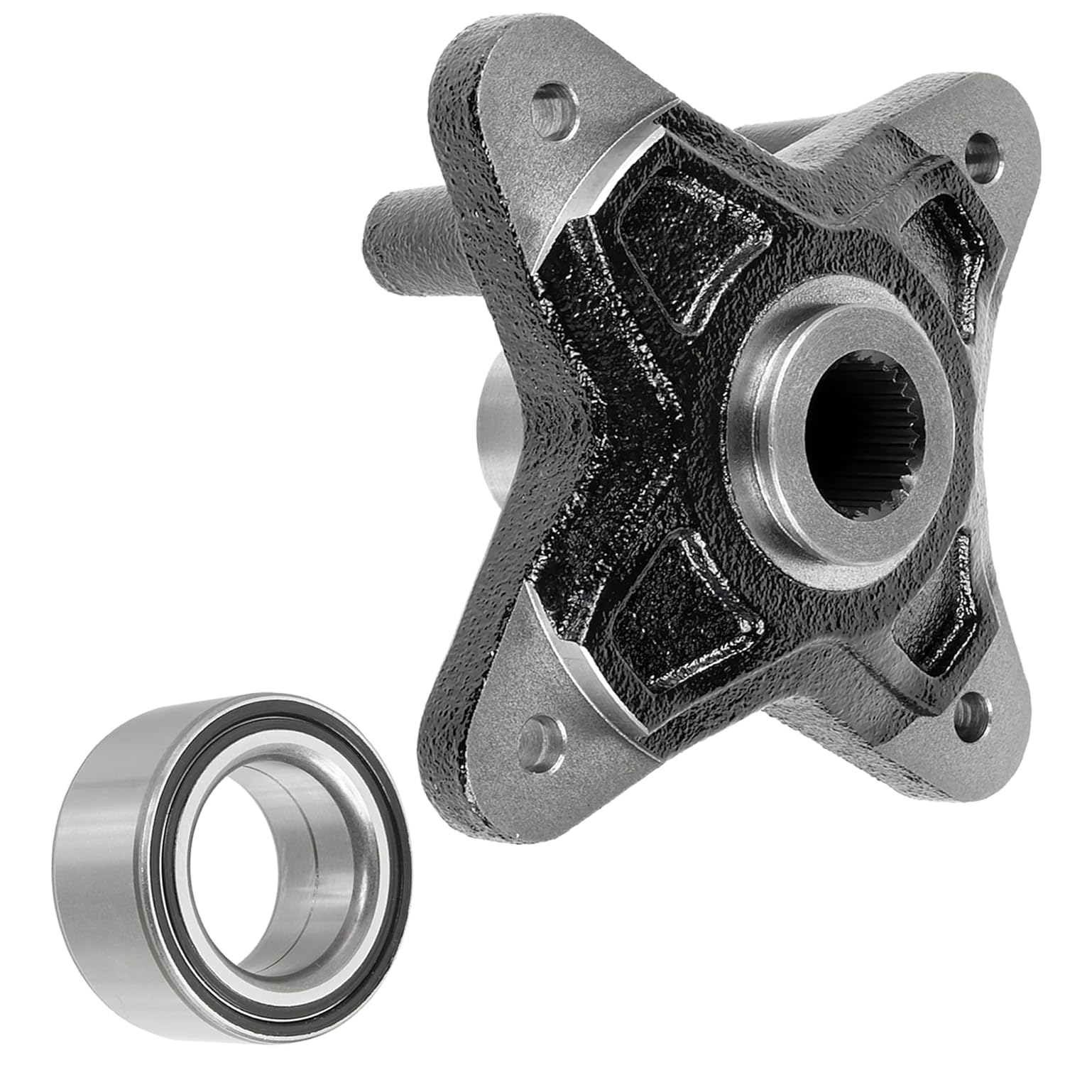 Caltric Rear Wheel Hub with Bearing Compatible with Polaris RZR 4 Xp 900 2012 2013 5137278