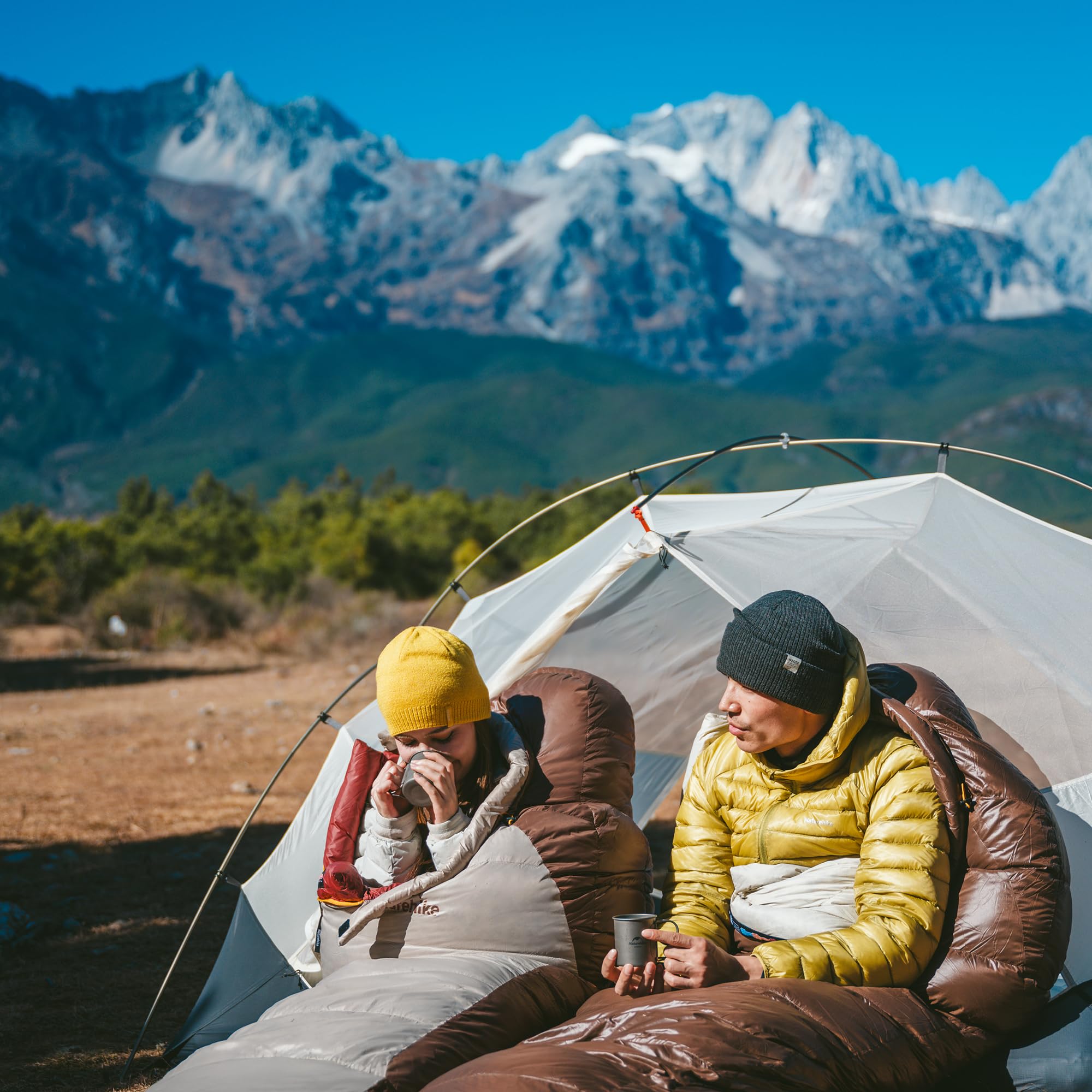 Naturehike Snowbird śpiwór typu mumia z puchu kaczego, outdoorowy, profesjonalny śpiwór kempingowy, uniseks – śpiwór dla dorosłych