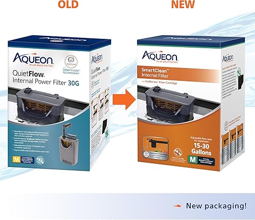 Miniatura 10 de Aqueon Filtro interno QuietFlow con tecnología SmartClean, pequeño