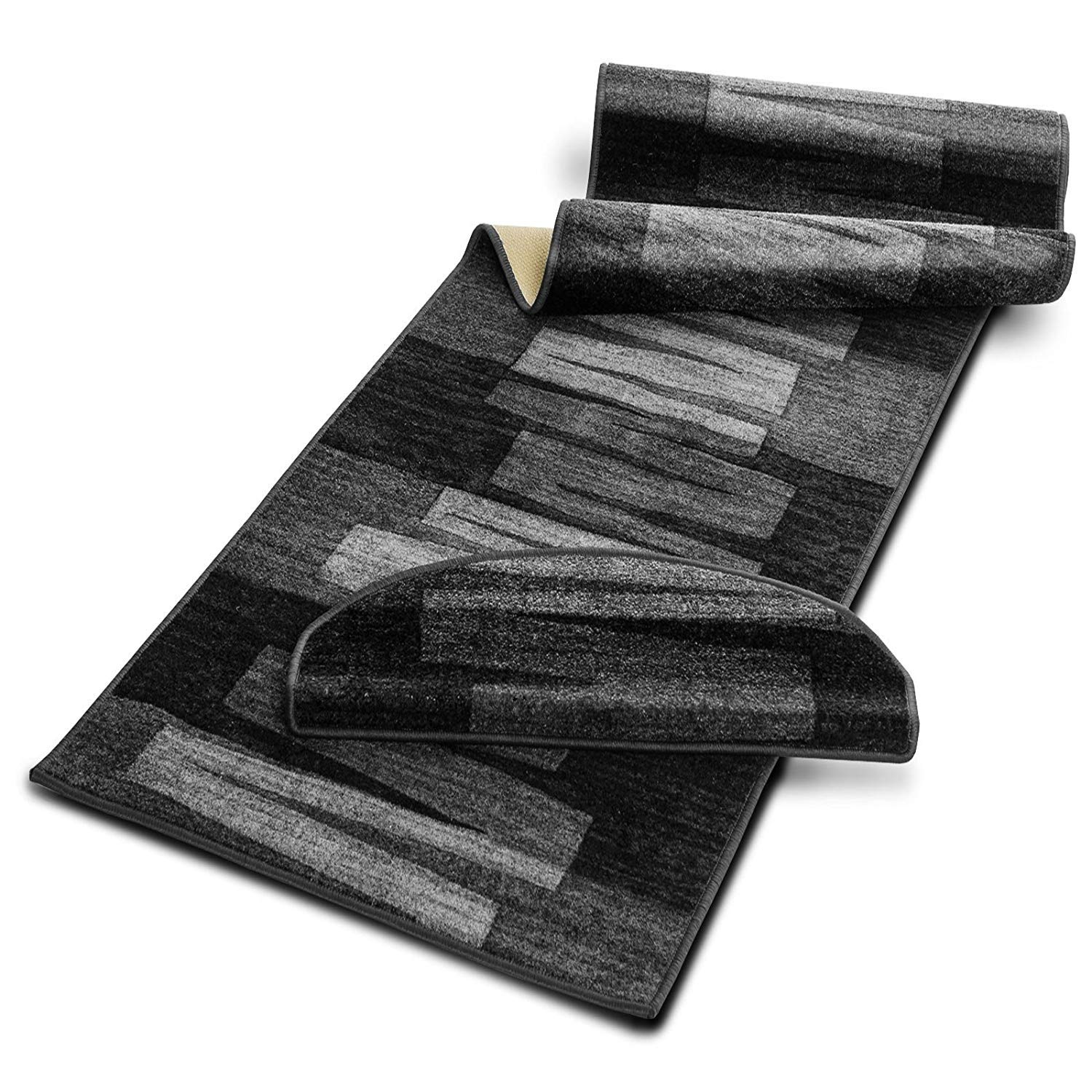 Floordirekt Grey Veneto Runner 80 Cm Wide Anthracite (80 X 550 Cm)