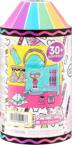 Miniatura 10 de LOL Surprise Loves CRAYOLA Color Me Studio con muñeca coleccionable, más de 30 sorpresas, vestidos de papel y accesorios, embalaje de estudio de