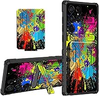 Vista 24 de Para Samsung Galaxy A03S Funda Para Teléfono Galaxy A03S Funda Billetera Con Titular De Tarjeta De Crédito Y Soporte De Doble Capa De PC Duro Funda