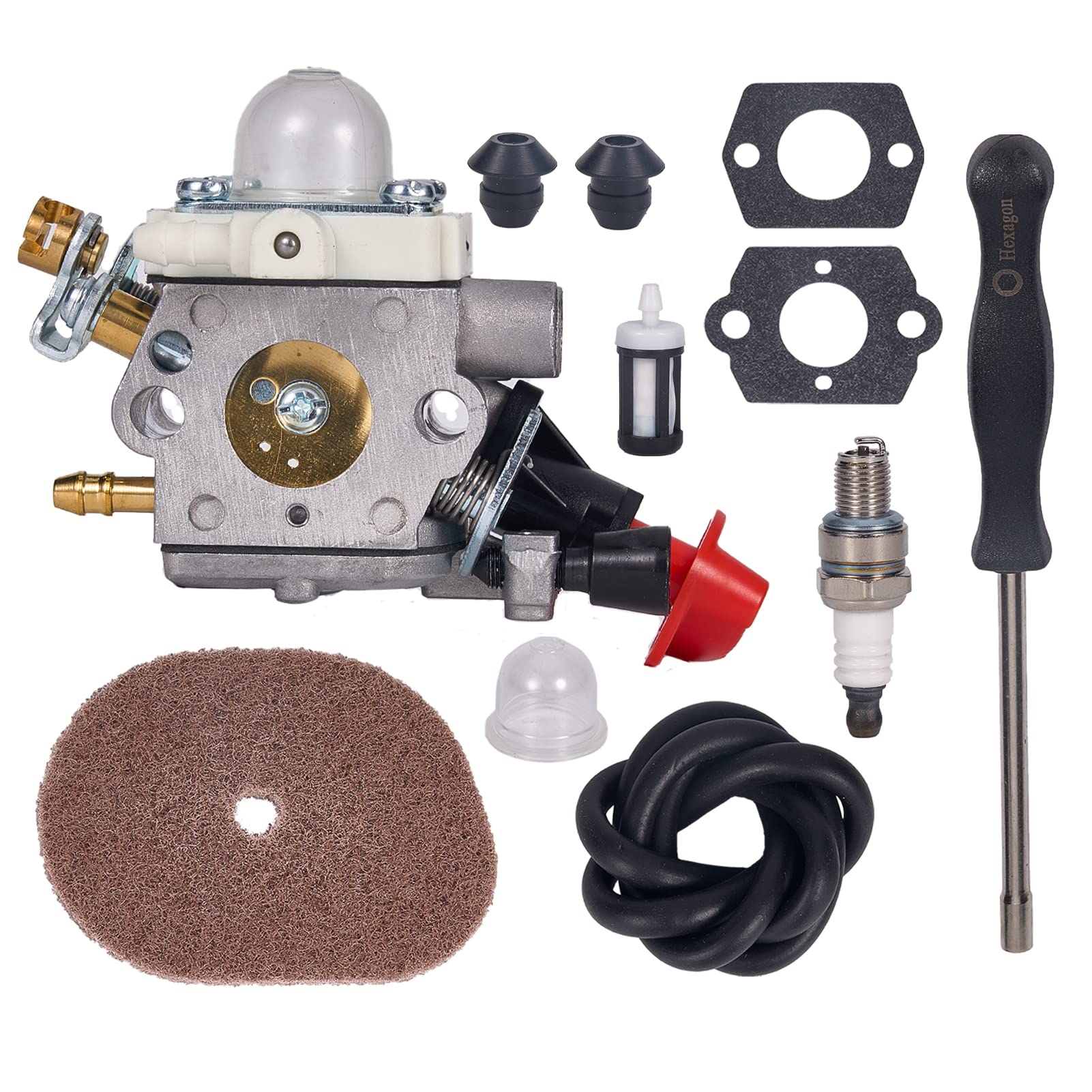 STIHL OEM Carburetor 4144 120 0608 - Fits Fs56rc Fs56r Km56r Fs70r Fc56c Trimmers