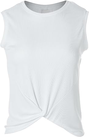 Lucky In Love Twist Front Tank