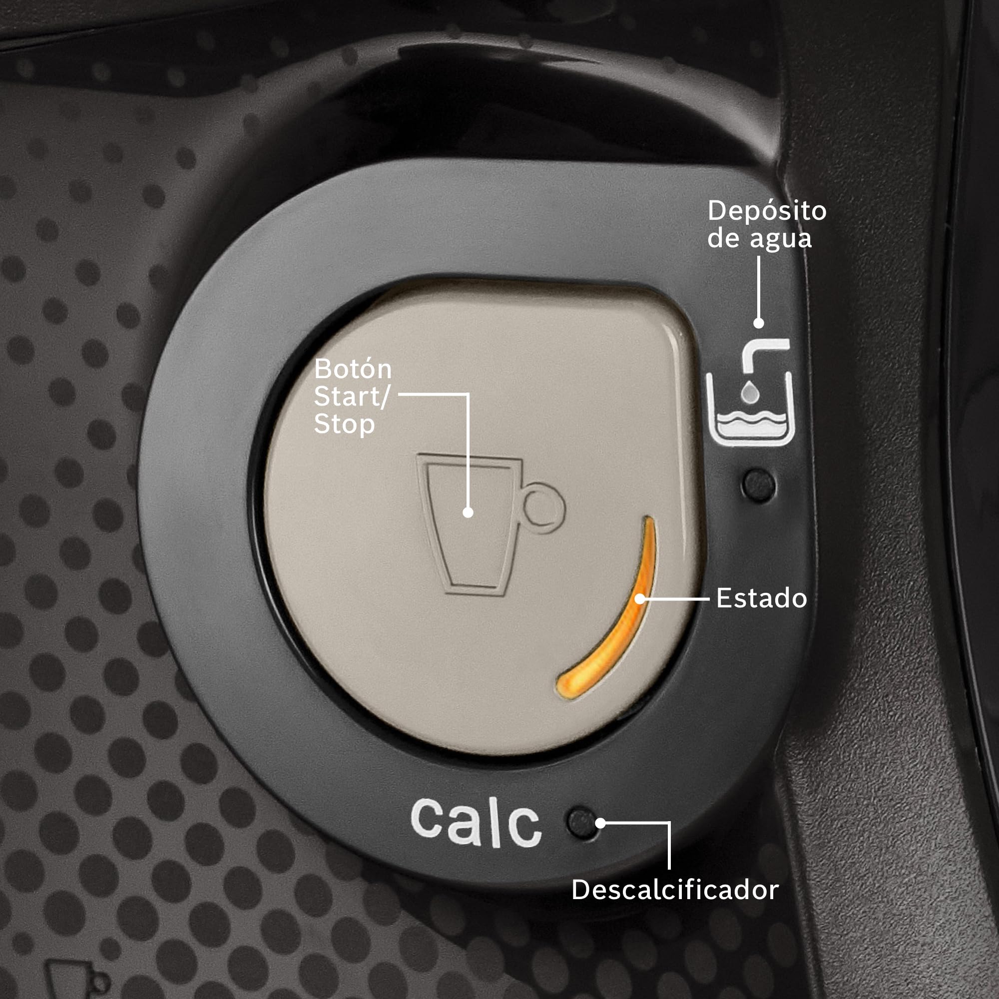 Bosch - Cafetera multibebida Tassimo Happy Friendly, OneTouch, Intellibrew, Beige, TAS109E