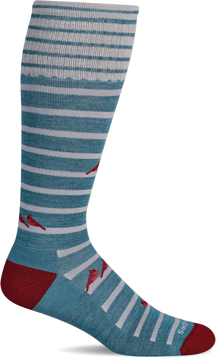 Sockwell Women's Cardinals Moderate Graduated Compression Sock