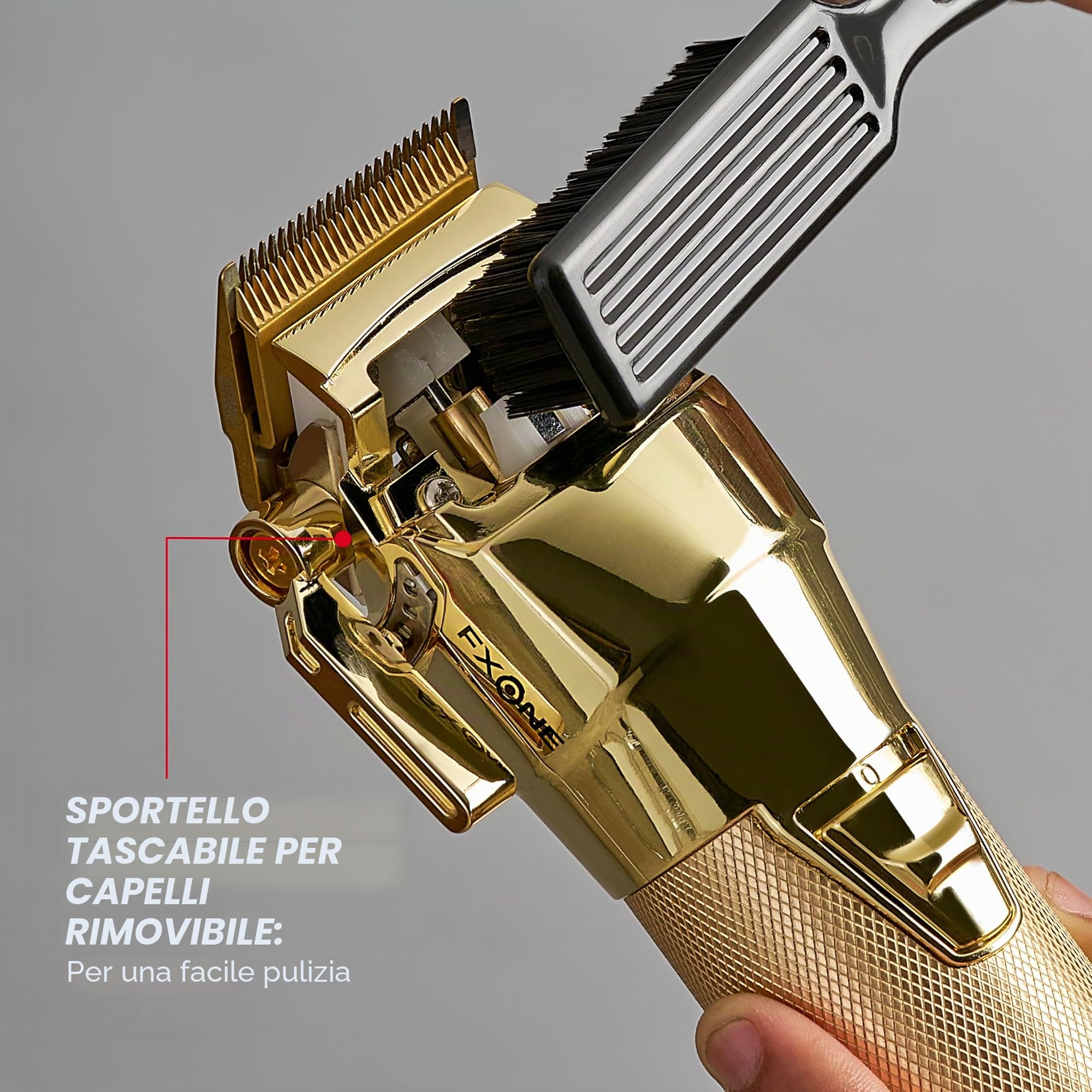 BaBylissPRO FXONE GOLDFX - Tagliacapelli in metallo