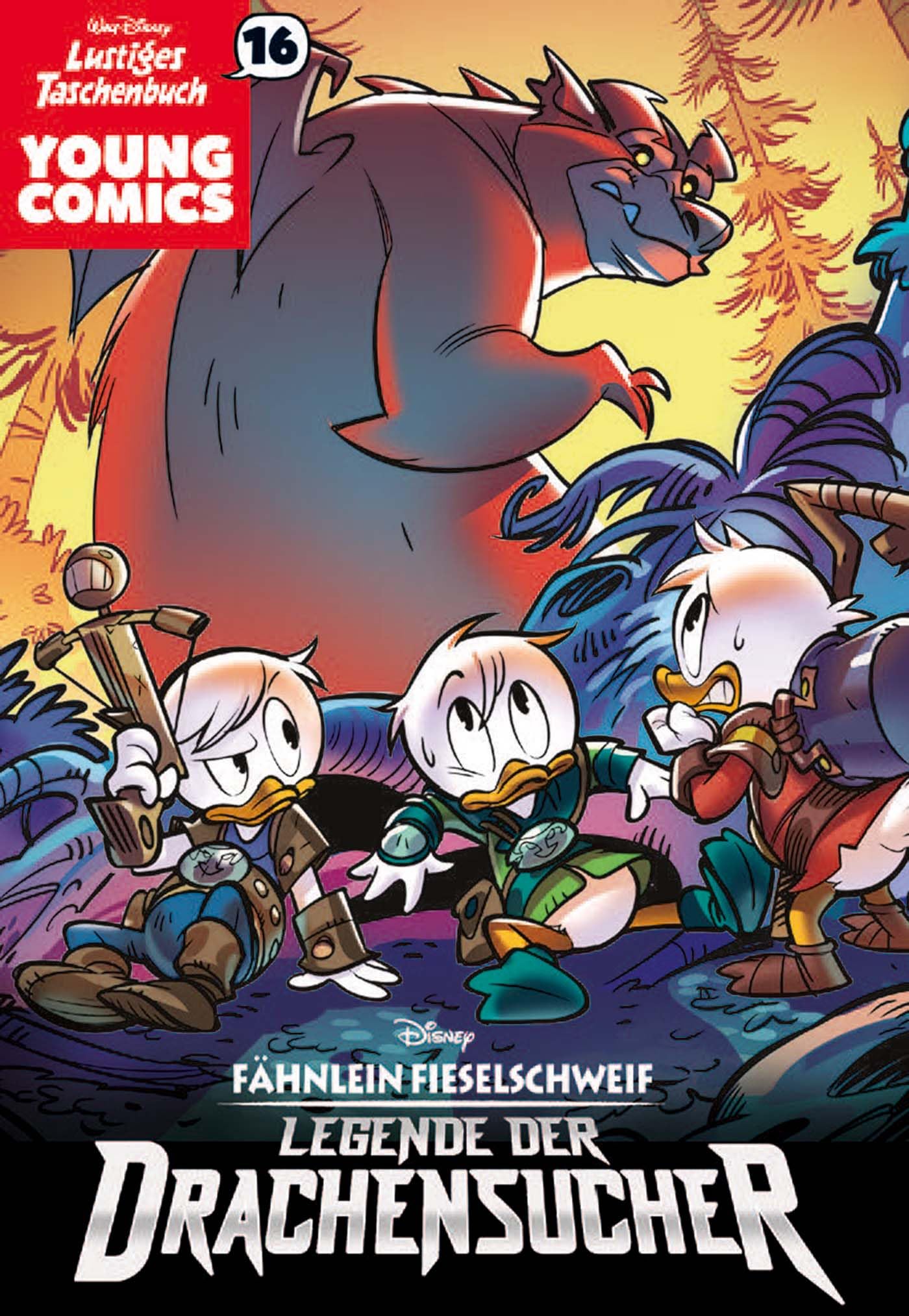 Lustiges Taschenbuch Young Comics | Fähnlein Fieselschweif - Legende der Drachensucher