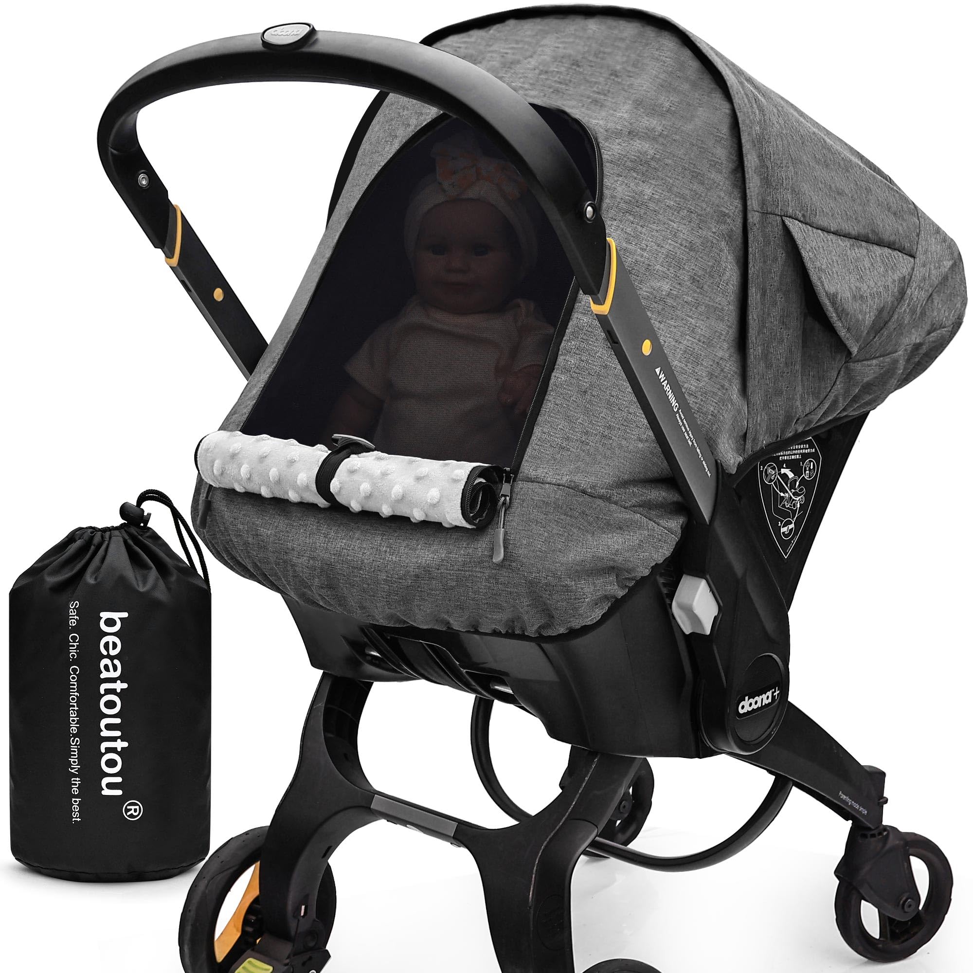 Amazon.com: Waterproof Baby Car Seat Cover Compatible with Doona