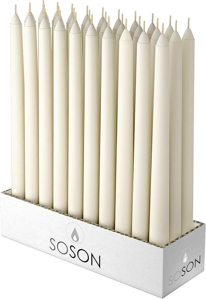 square taper candles