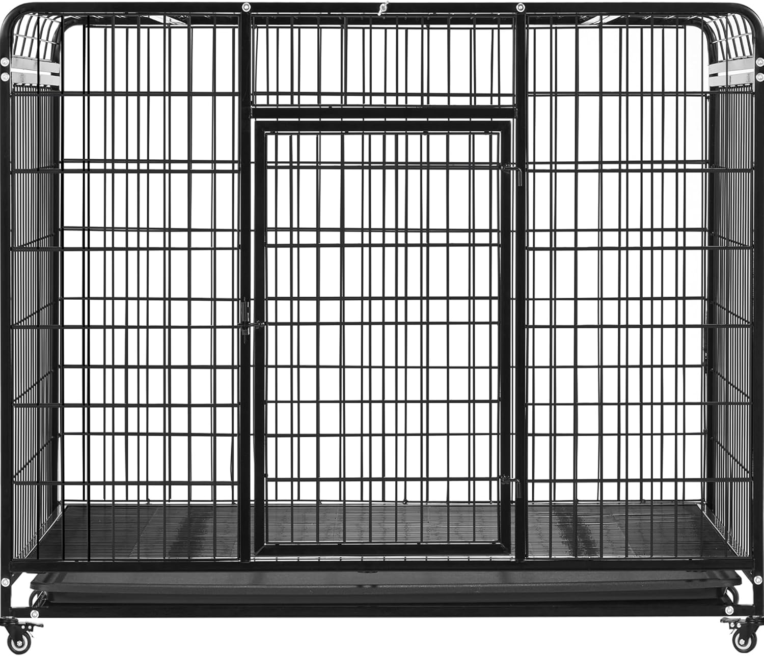 Candockway 49" Heavy Duty and Escape Proof Dog Crate for