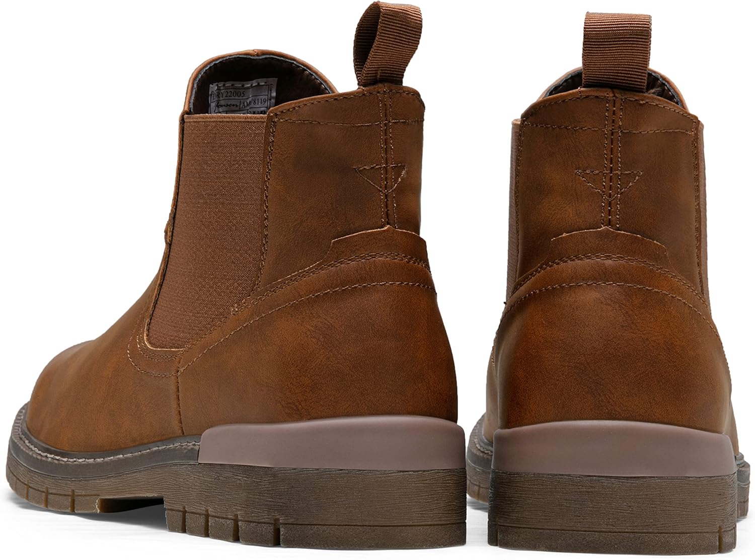 Jousen Chelsea Boots Casual Slip On Ankle Waterproof Mens Boots - Image 8