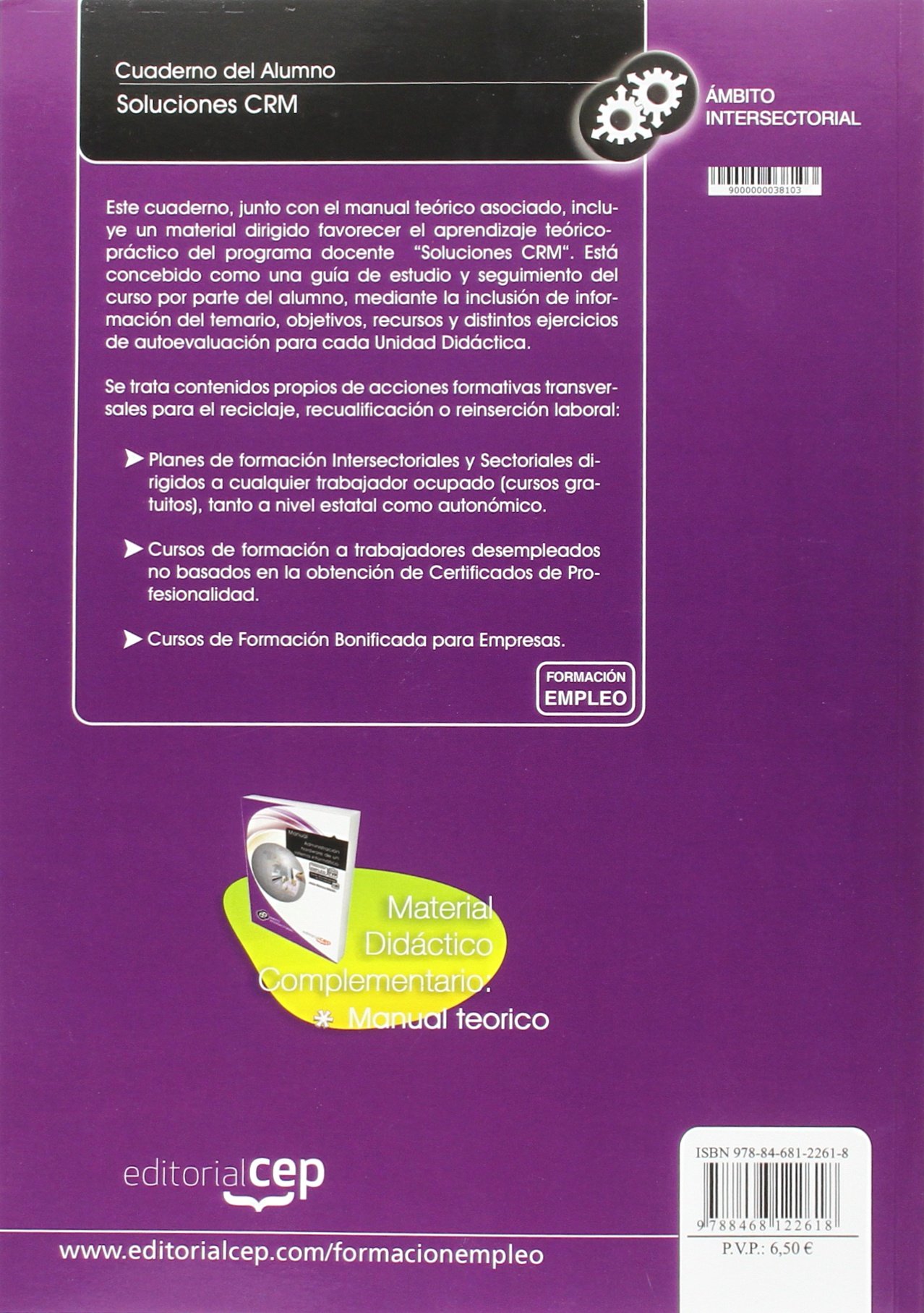 Cuaderno del Alumno Soluciones CRM. Formación para el Empleo