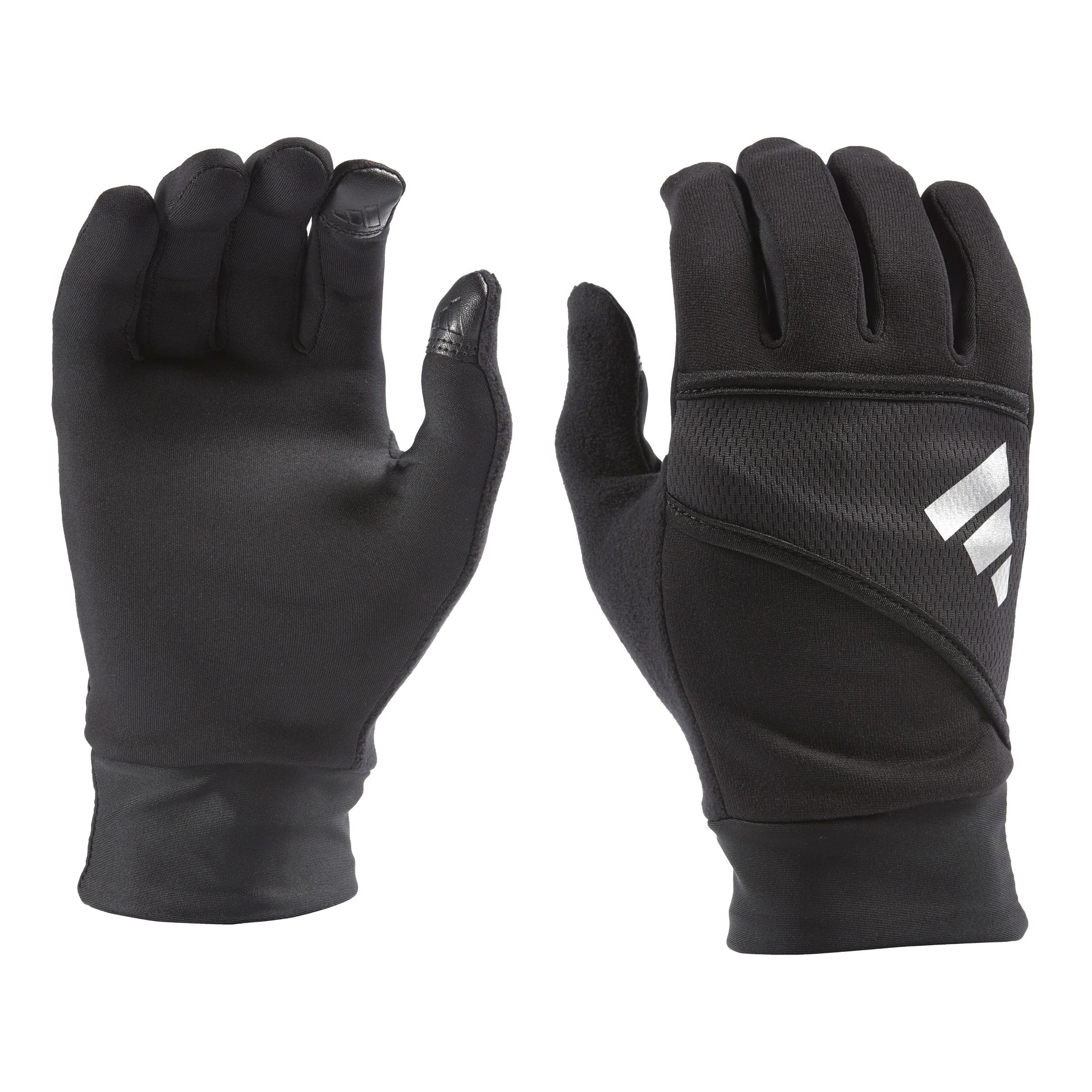 adidas Men's Dash 2.0 Reflective Gloves, Black