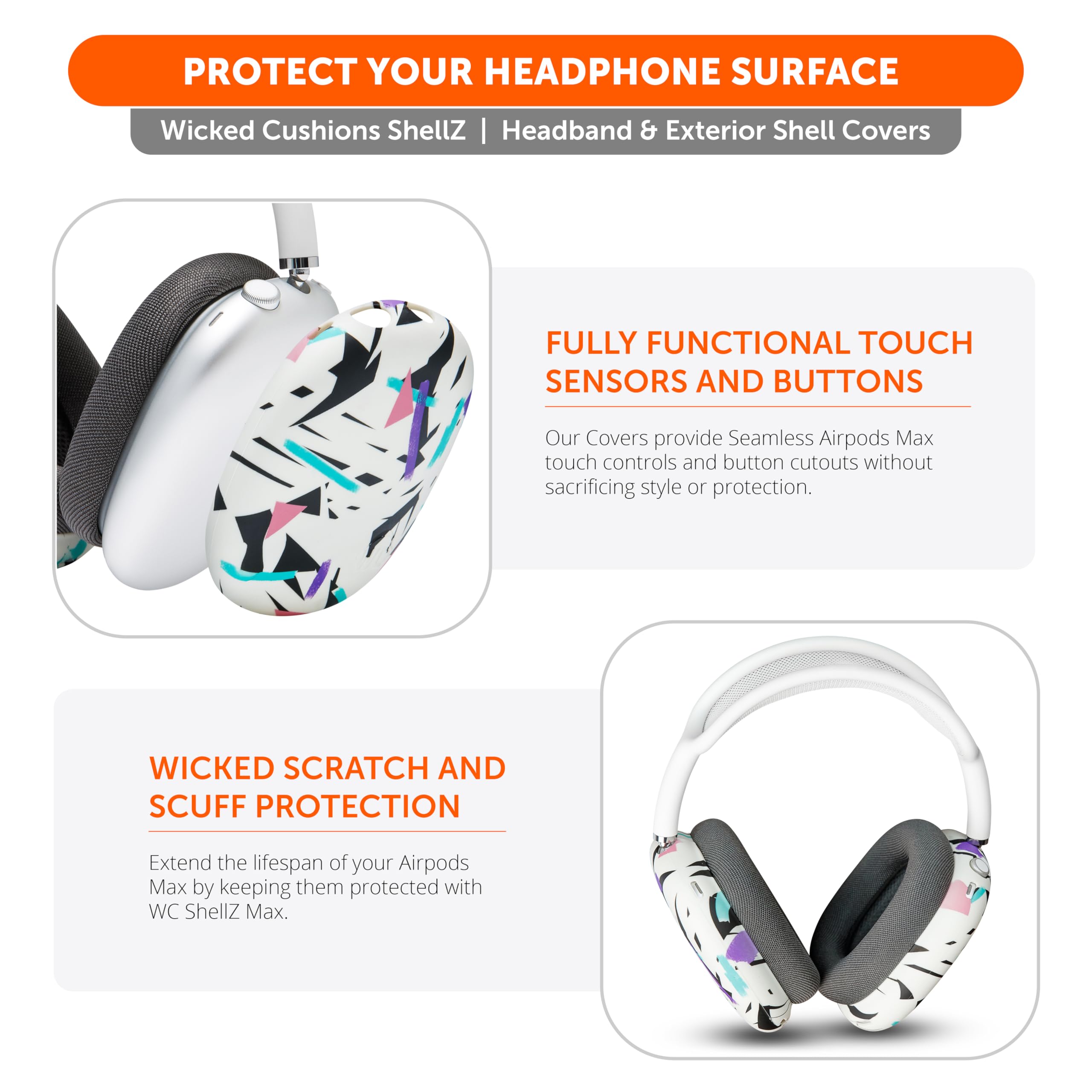 Amazon.com: WC ShellZ Max - Protective Headphone Exterior Shell