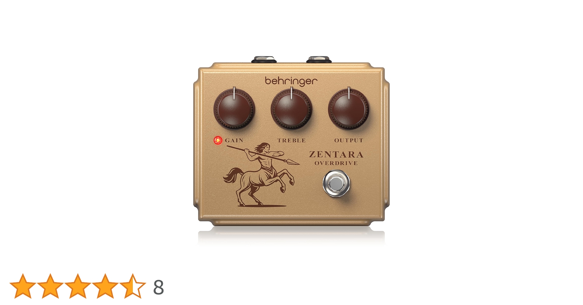 【新品未開封】Behringer CENTAUR OVERDRIVE BEHRINGER CENTAUR OVERDRIVE 旧デザイン Behringer Centaur