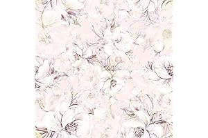 Pastel Sketch Floral Peel and Stick Wallpaper