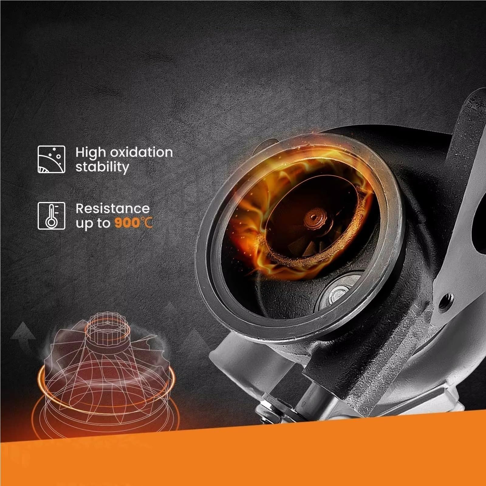 Turbocharger Compatibile Con Ford 2.0HDI 100HP 74KW 74KW 1.6T Turbocompressore Con Guarnizioni Supercharger 49S31-05210 49131-05210 49131-05212