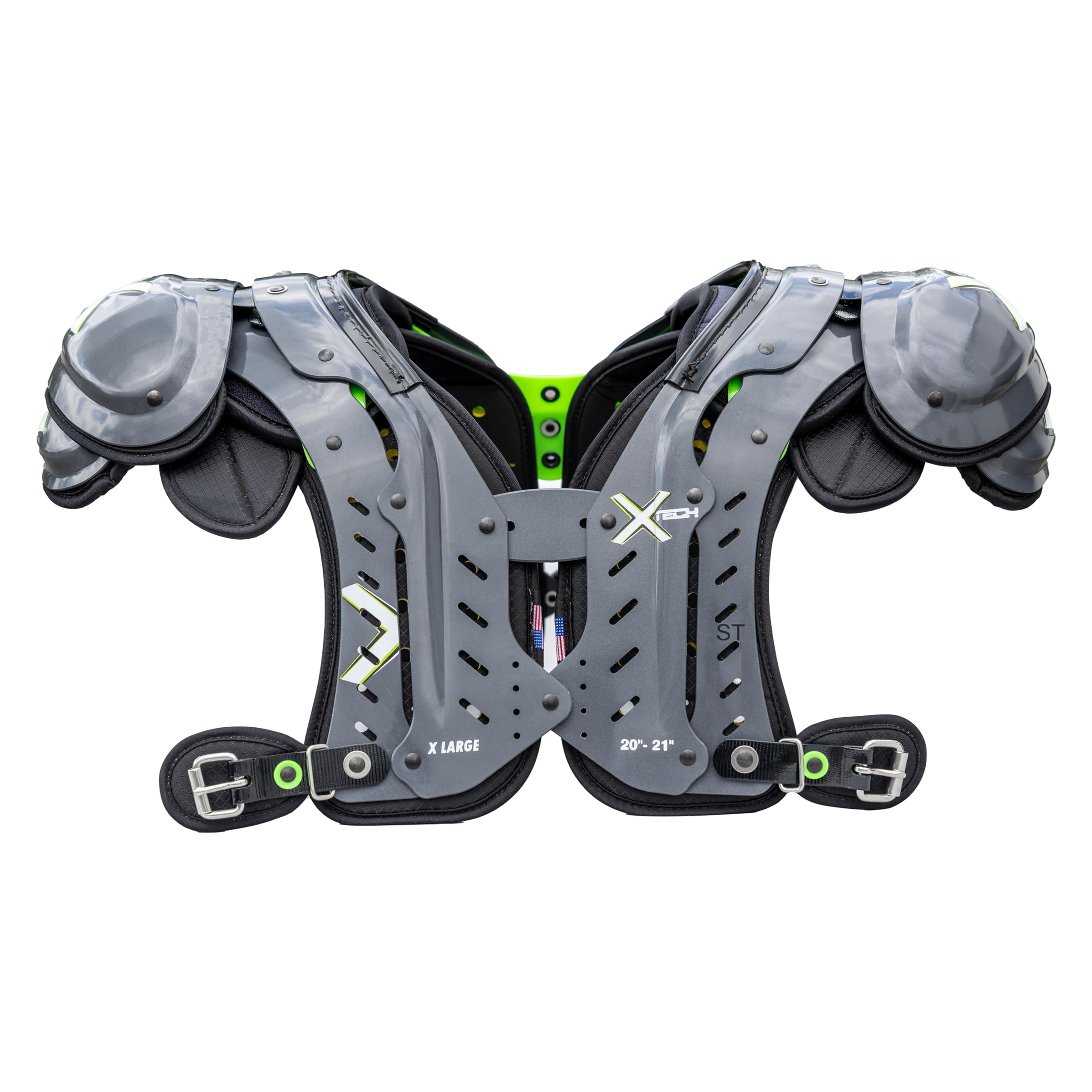 Amazon.com: XTECH X2 Football Shoulder Pads - Unique