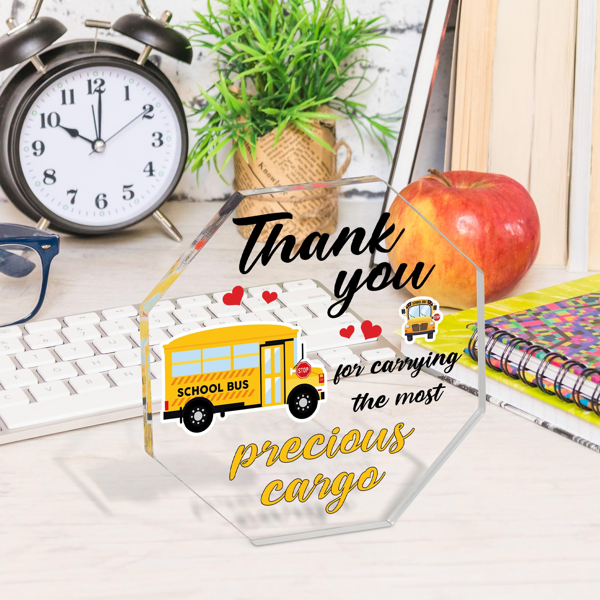 24-Pack School Bus Notebooks - 3.2x5 Inch Gratitude Journals For Bus Drivers & Students