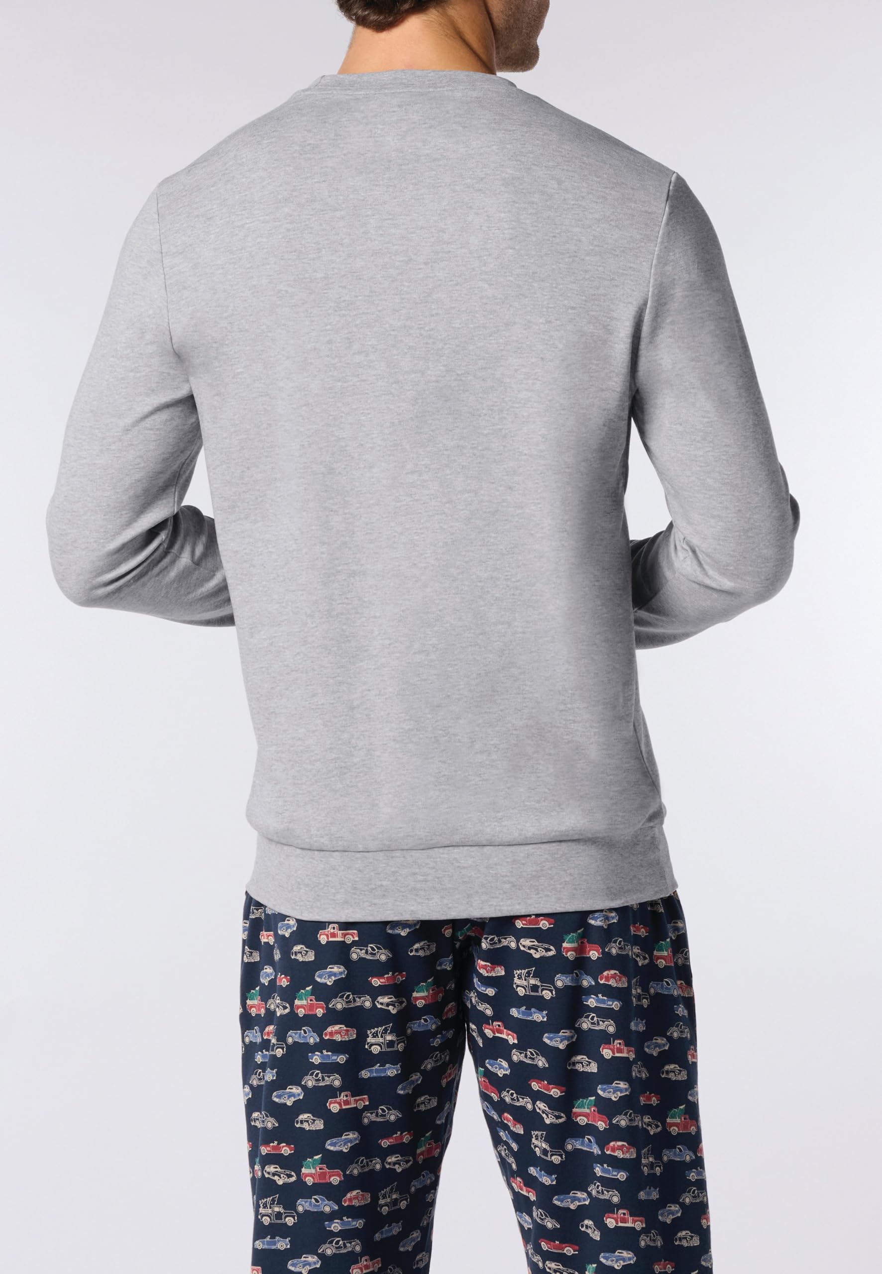 PEROFIL Pigiama Lungo Uomo Cotone Felpato Art. VPRT93208