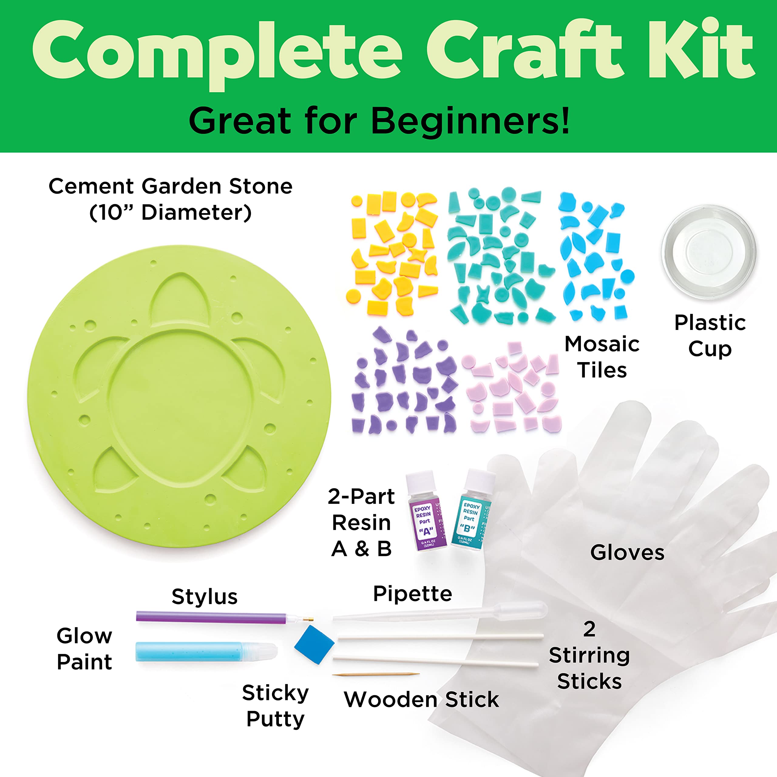 Set di pietre per pittura fai da te per bambini | set di pietre luminose per bambini | kit di pietre per ragazzi ragazze e famiglia