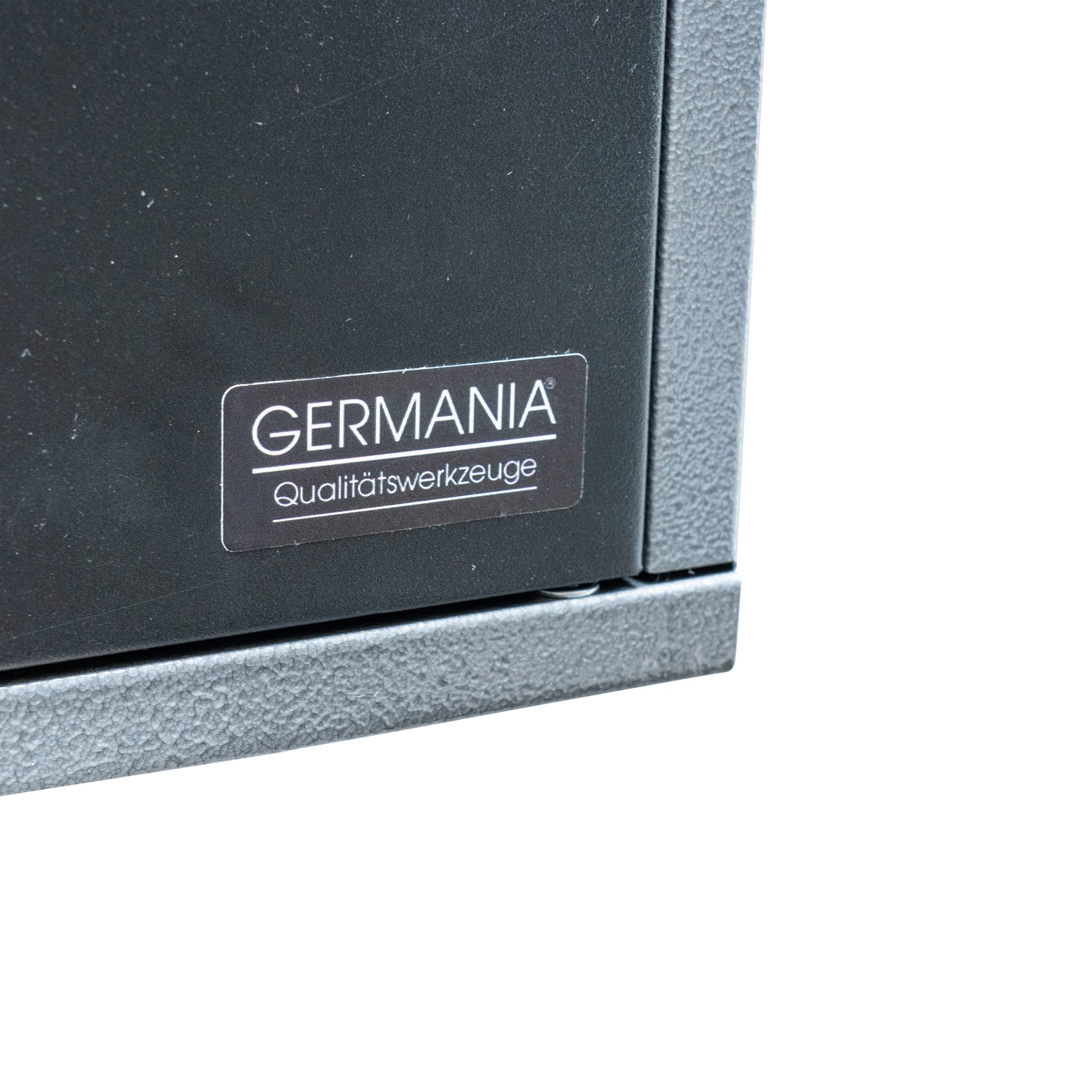 Germania Werkzeug-Wandschrank Premium - doppeltürig aus Metall – 120 x 60 x 20 cm – höhenverstellbare Regalböden – Lochwand, Werkzeugwand, Werkstattschrank - hängend - abschließbar
