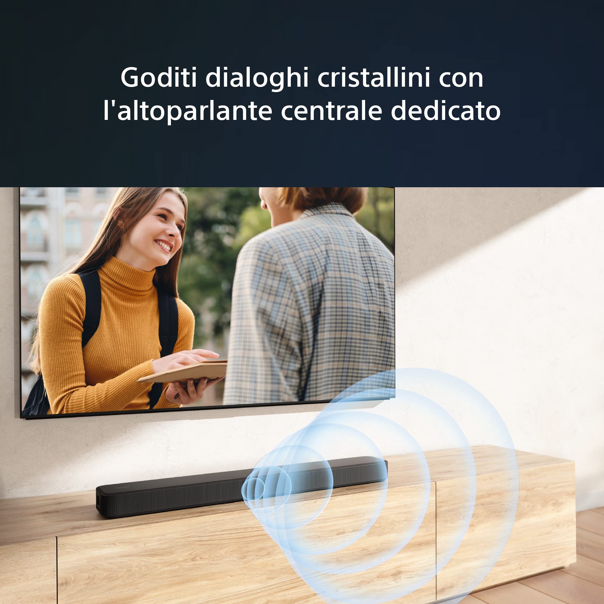 Sony HT-S2000 Soundbar Dolby Atmos 3.1 Canali Bluetooth