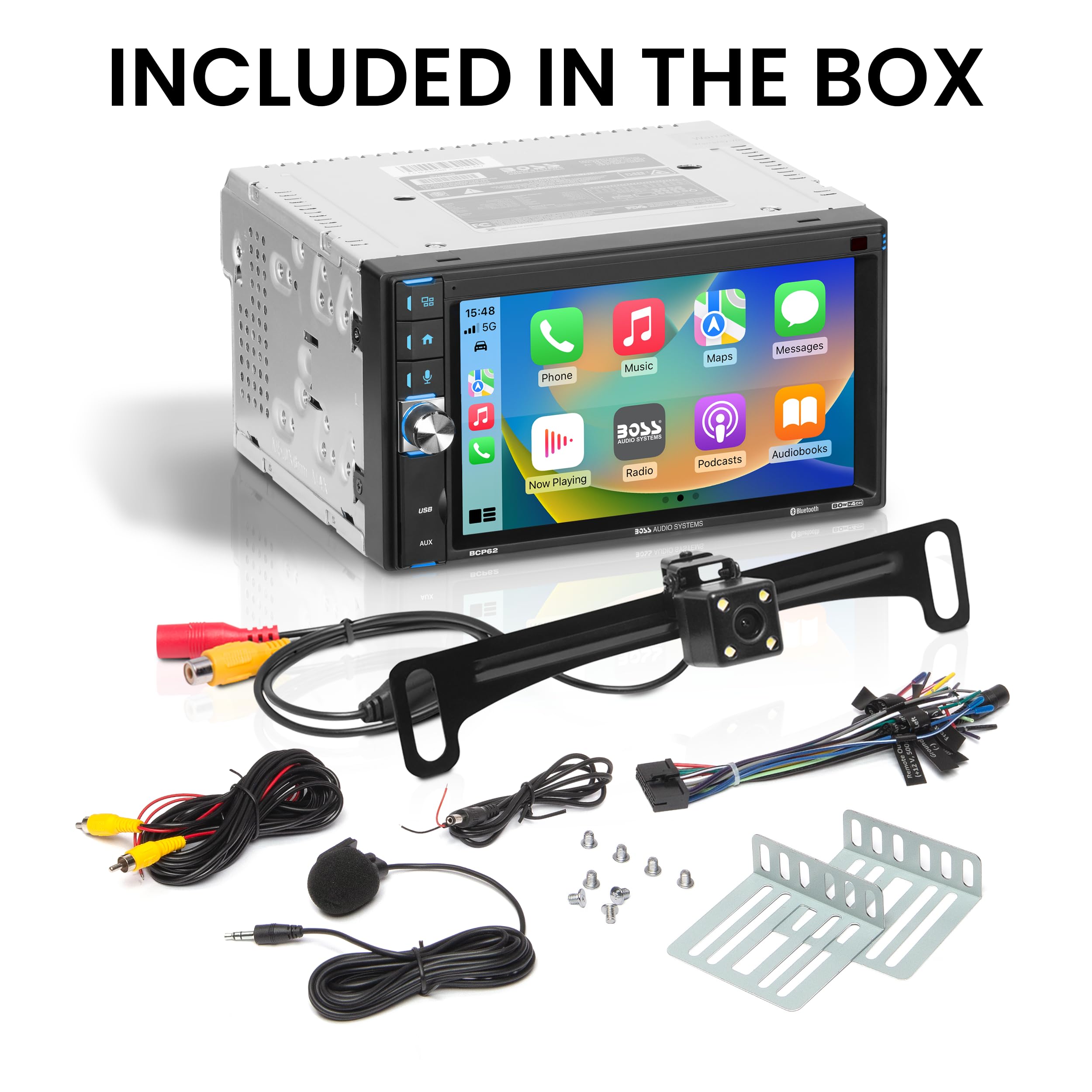 カーオーディオ BOOS-C Amazon.com: BOSS Audio Systems BCP62-RC Car Stereo - Apple CarPlay