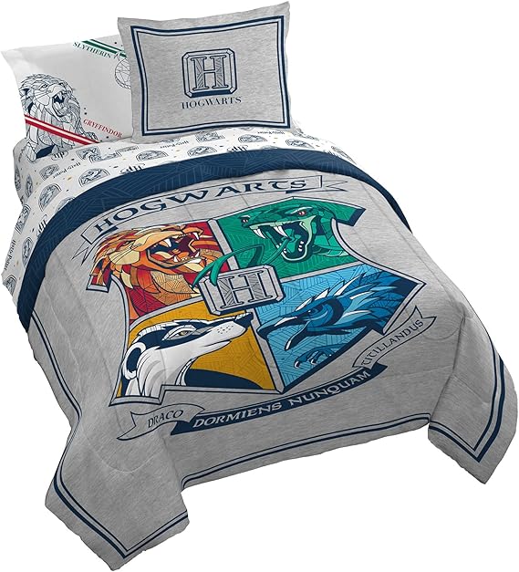 Harry Potter Stand Together 7 Piece Queen Size Bed Set