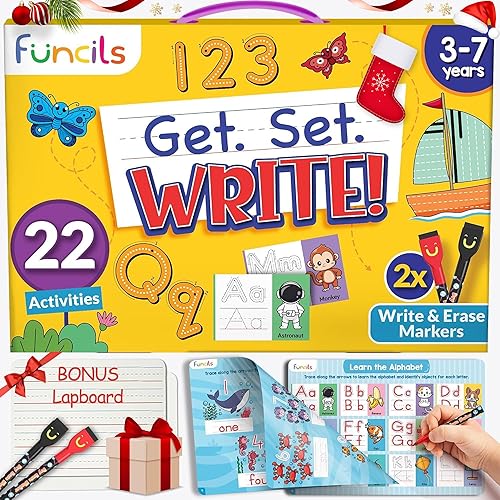 Aprende a escribir para niños juguetes y juegos educativos, actividades de aprendizaje preescolar y jardín de infantes, libro de práctica de