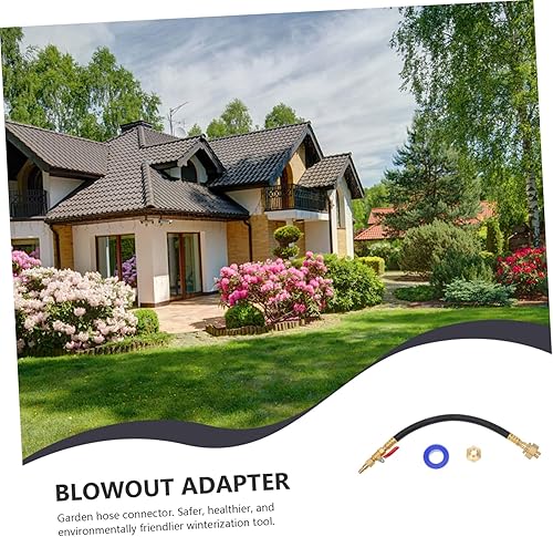 Miniatura 3 de Yardwe Adaptador de conexión rápida Adaptador de soplado para autocaravana Conector de manguera de jardín para sistema de pulverización