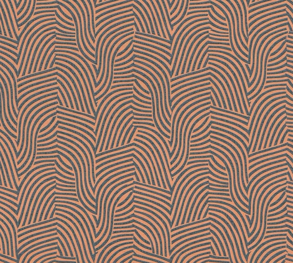 Livingwalls Daniel Hechter 7 781532 Non-Woven Wallpaper Modern 10.05 m x 0.53 m Black Gold Metallic Wallpaper Graphic