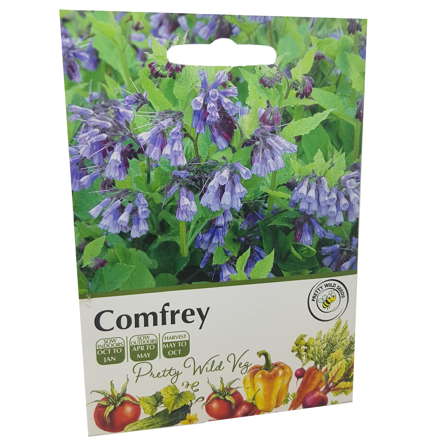 Comfrey Vegetable Fruit Seeds Veg Seeds Cabbage Carrot Sweetcorn Tomato Strawberry (Comfrey)