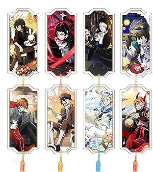 Amazon.co.jp: 文豪ストレイドッグス しおり アクリル製 栞
